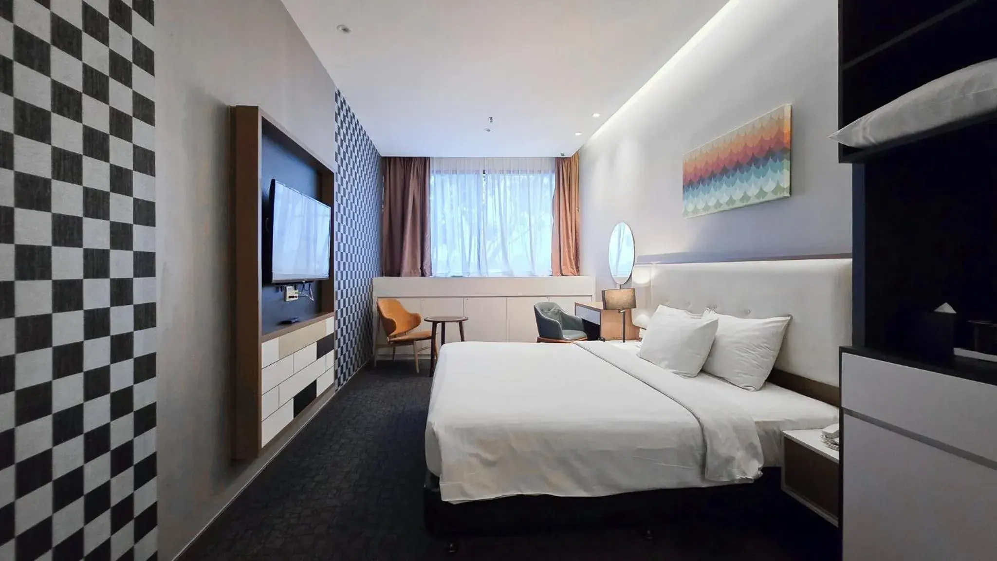 Bedroom, Bed in Fives Hotel DNP Bedroom, Bed in Fives Hotel DNP