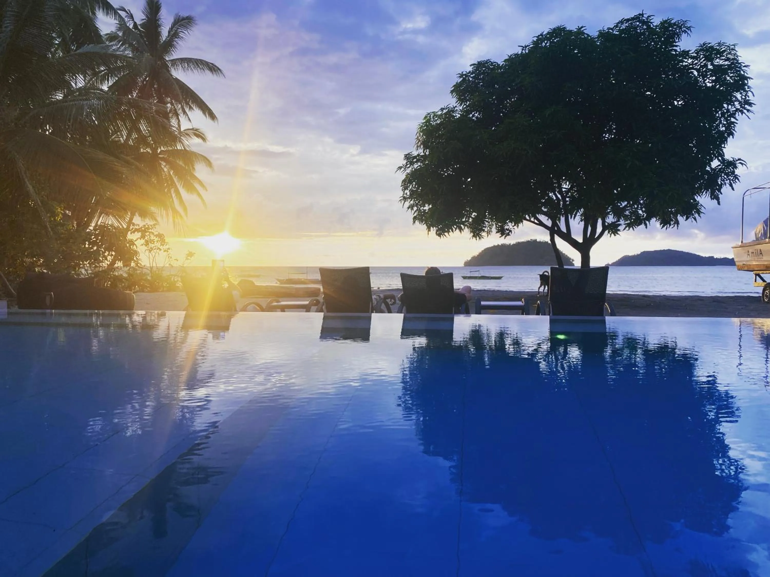 Natural landscape in Amila Dive Beach Resort