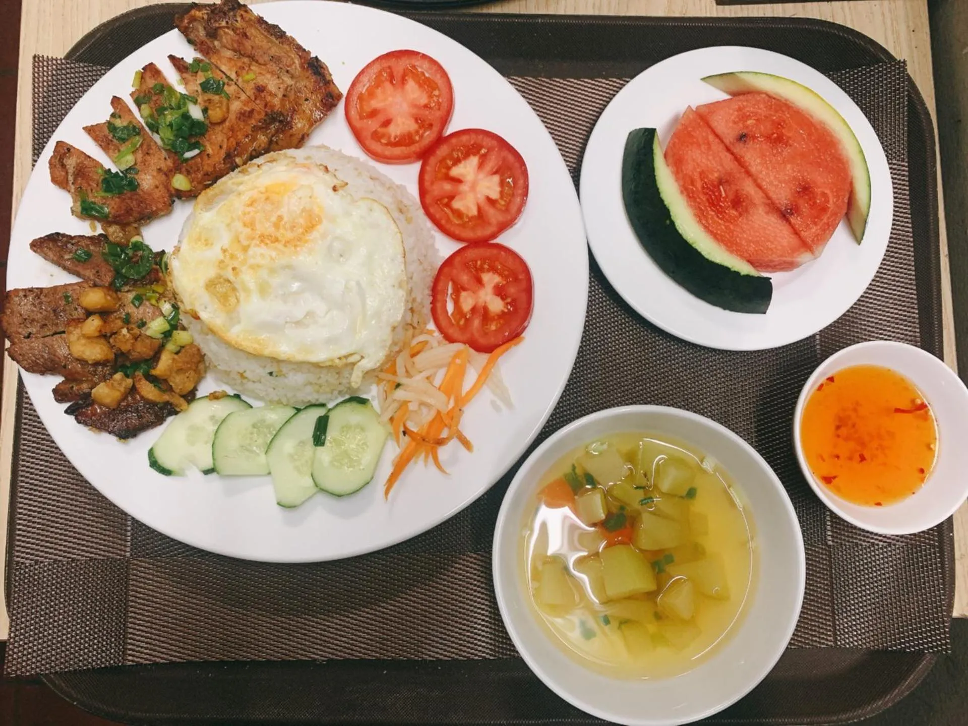 Breakfast in BALLANTINE HOTEL Phu My Hung- SECC