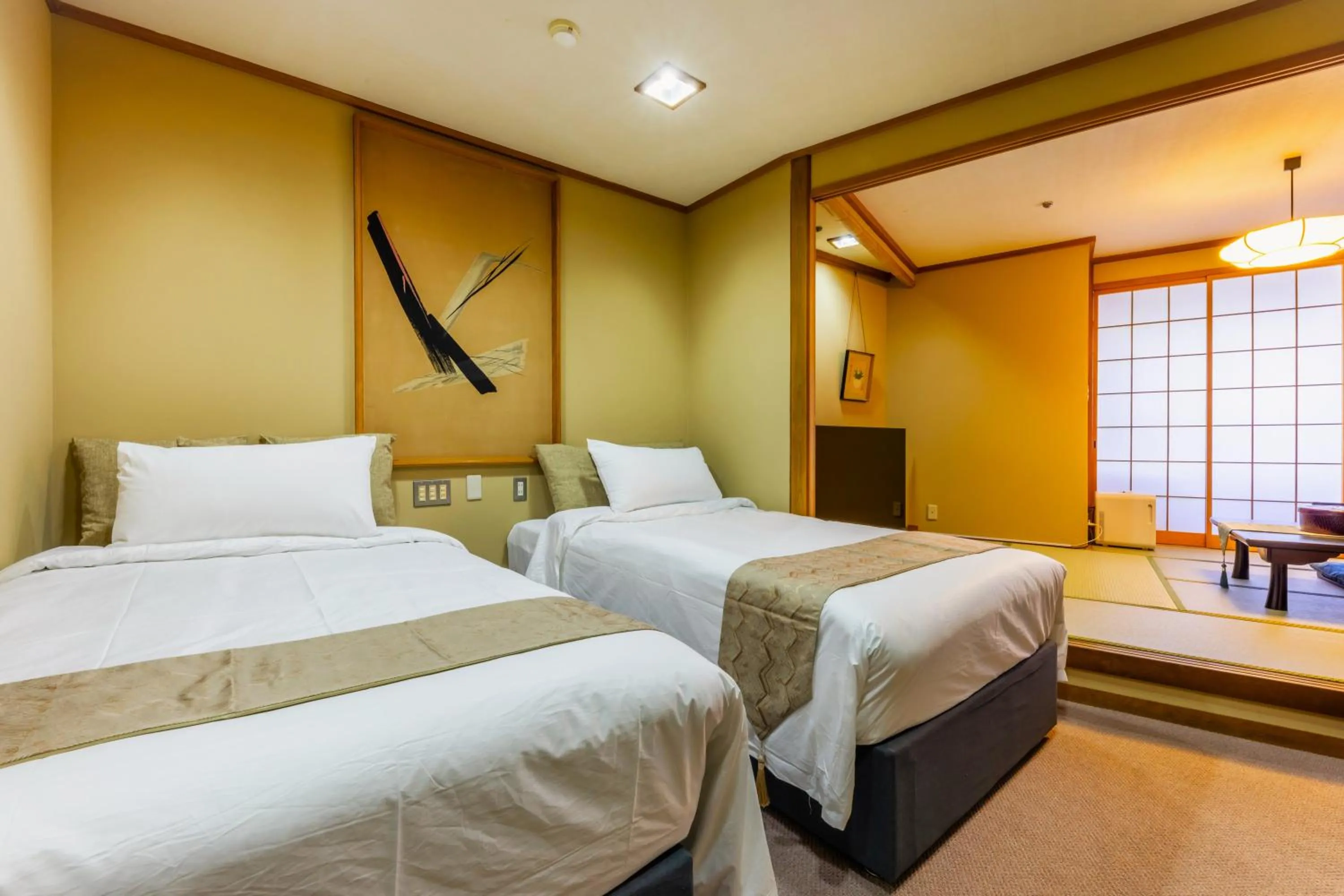 Bed in 銚子グランドホテル