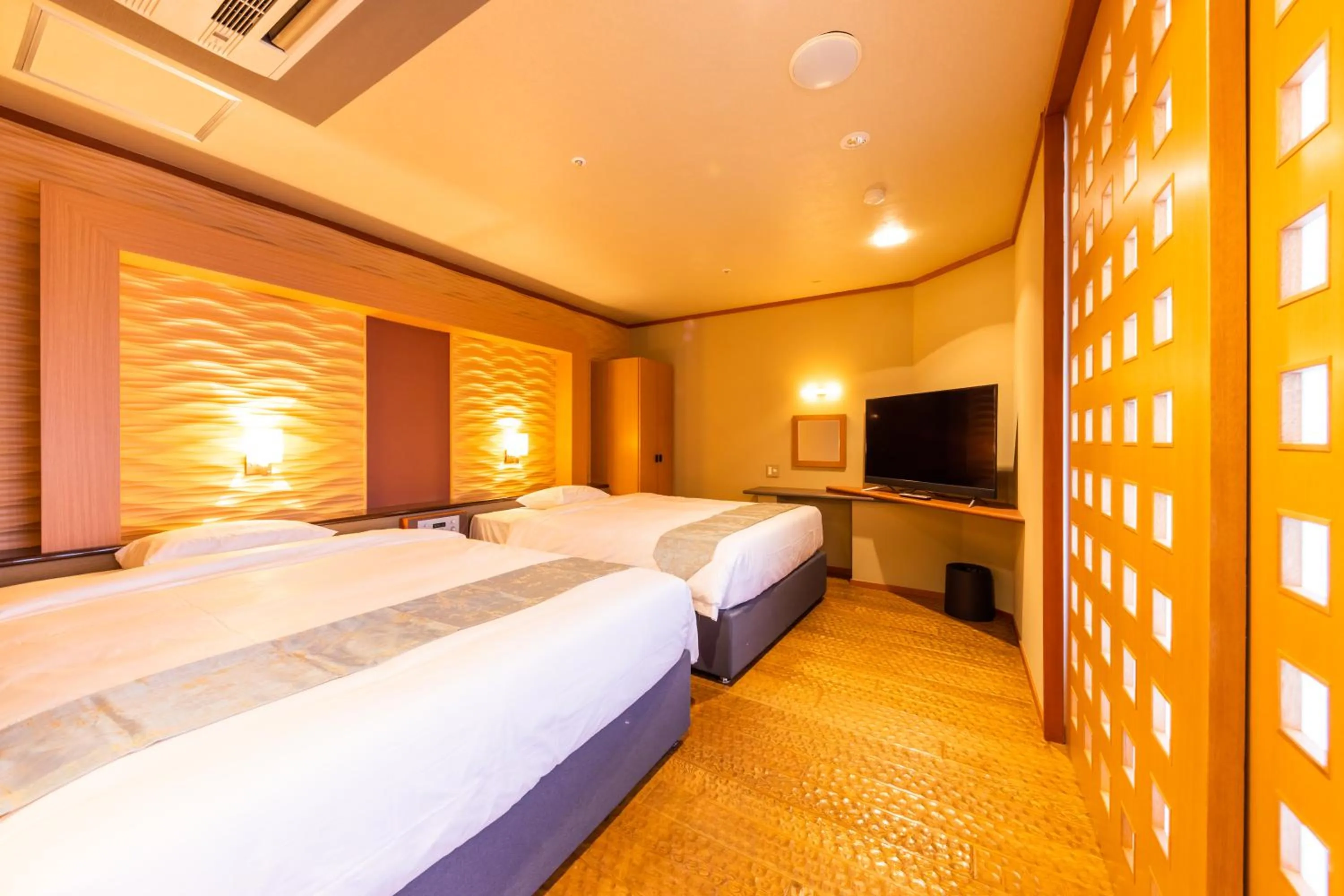 Bed in 銚子グランドホテル