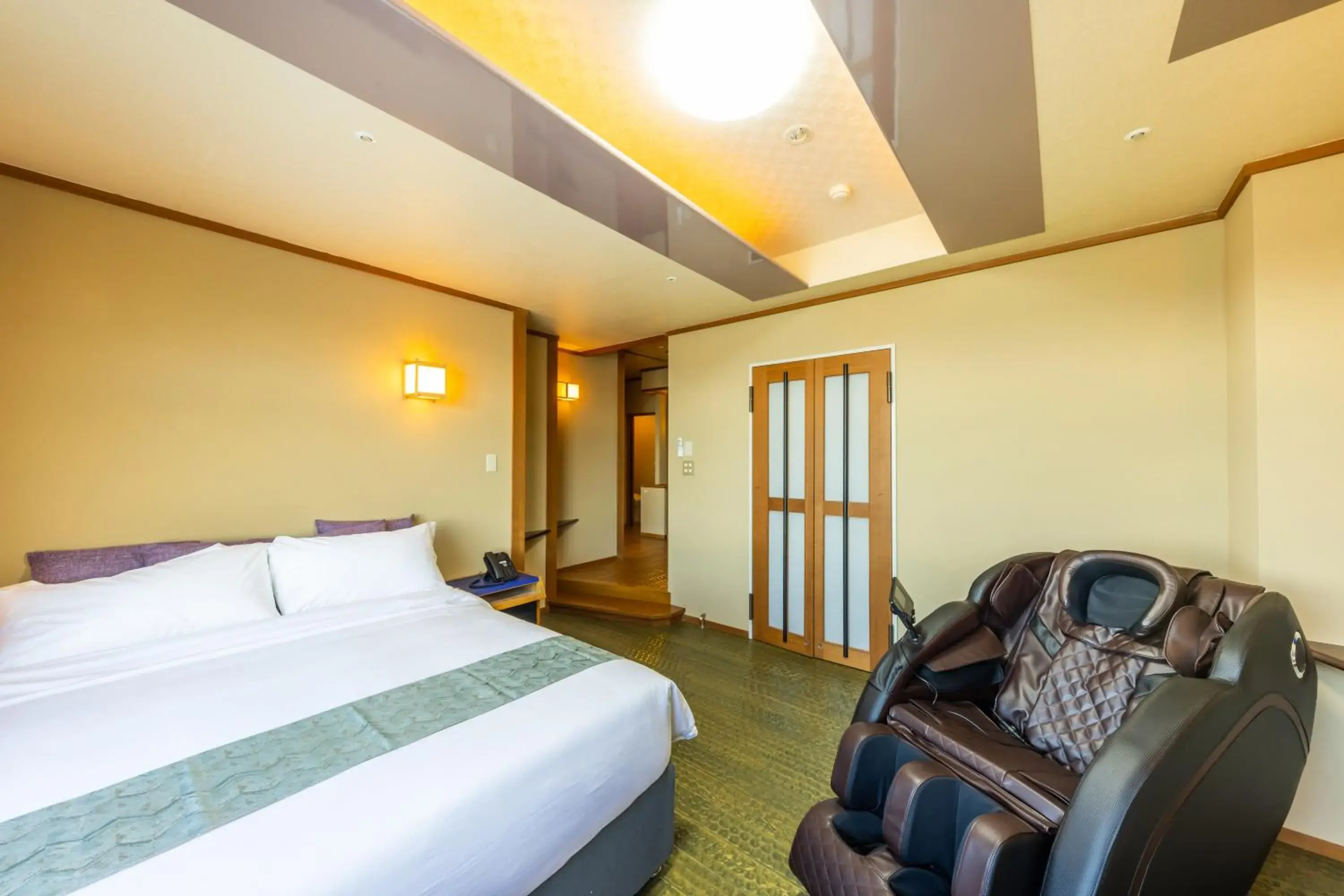 Bed in 銚子グランドホテル Bed in 銚子グランドホテル