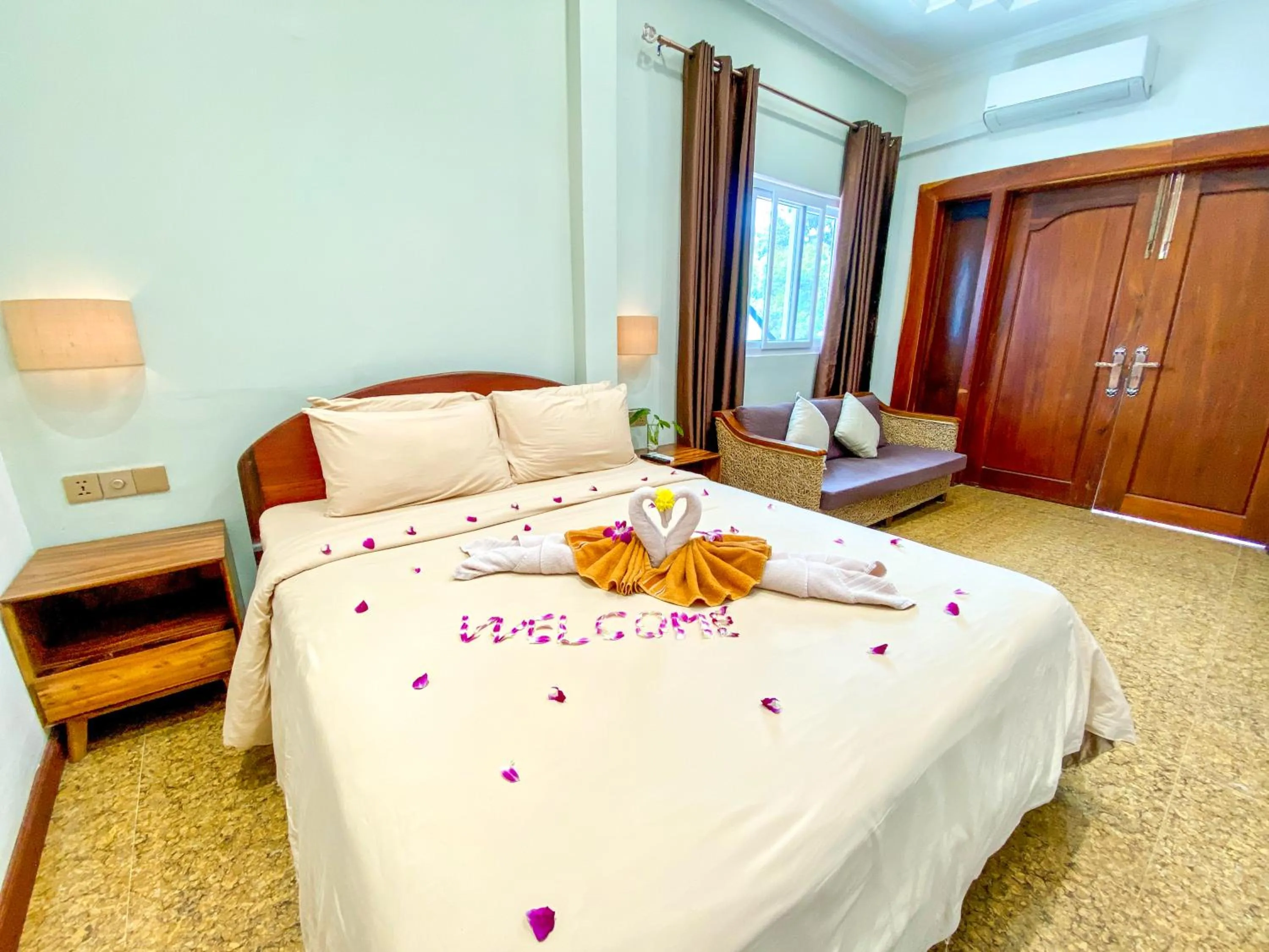 Bed in Muni Residence & Spa