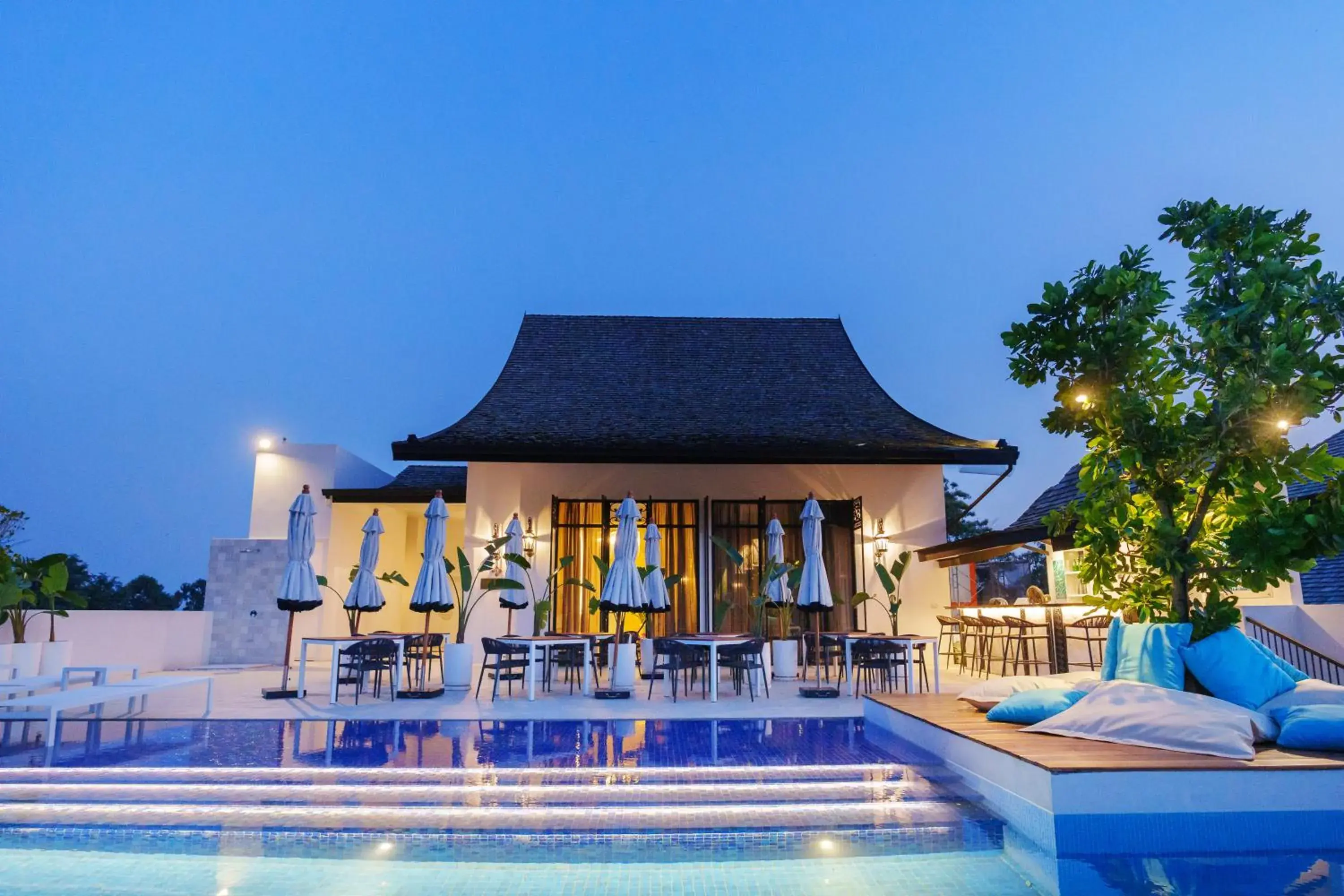 Swimming pool in The Soul Resort Swimming pool in The Soul Resort