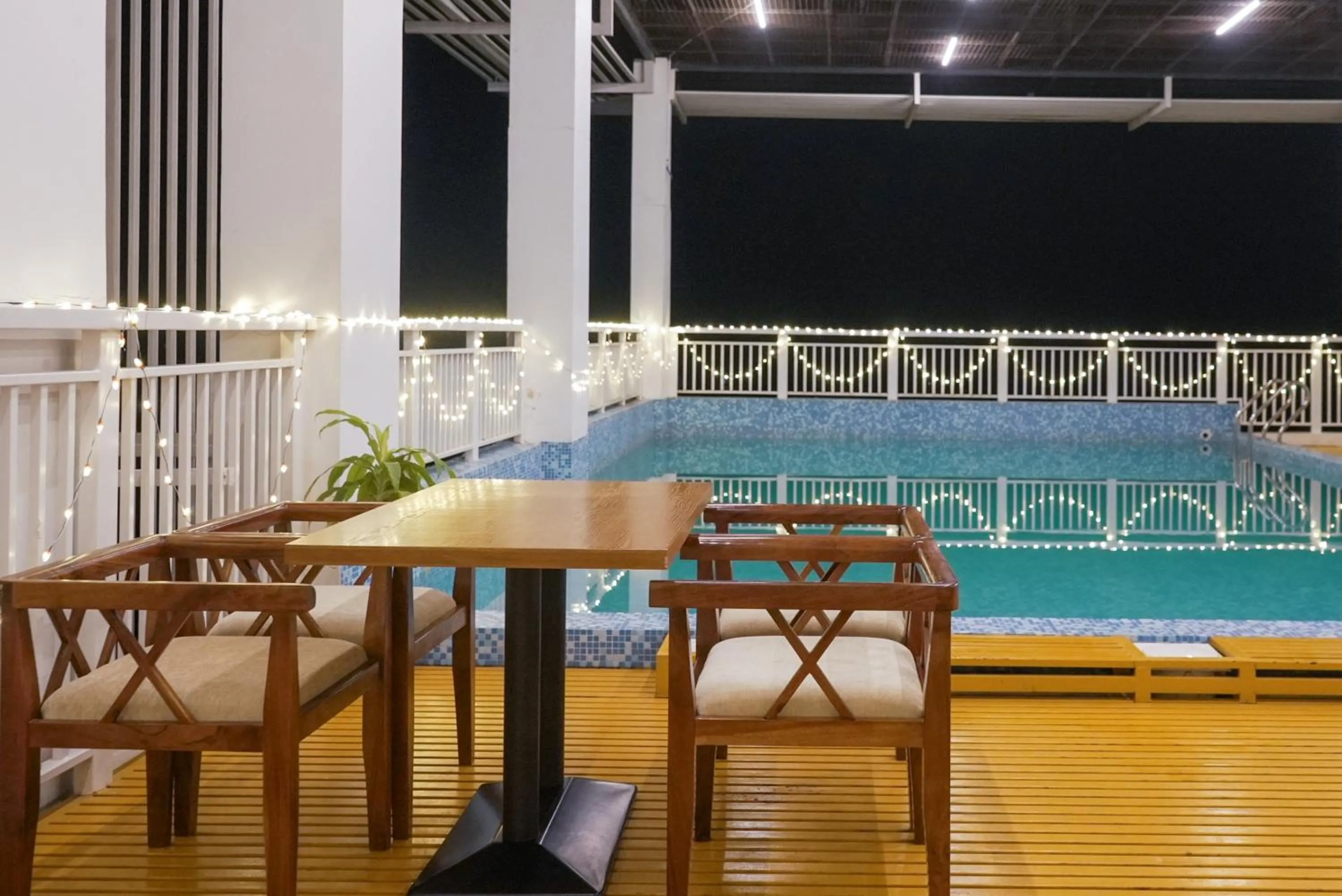 Swimming pool in Tea Tree Suites,Manipal