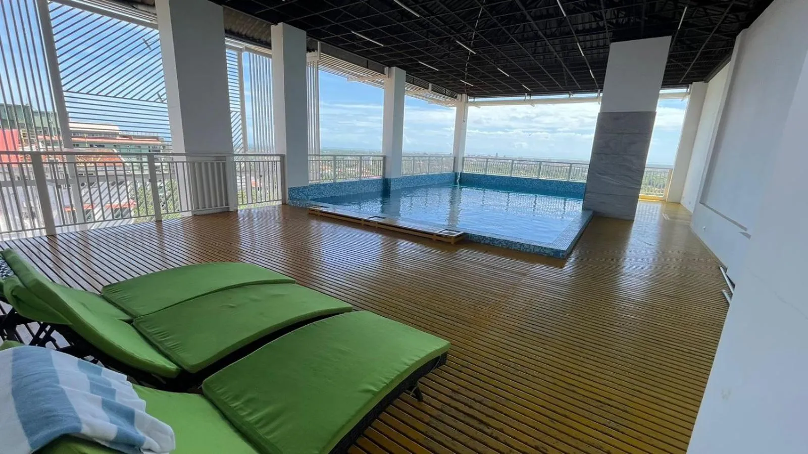 Swimming pool in Tea Tree Suites,Manipal