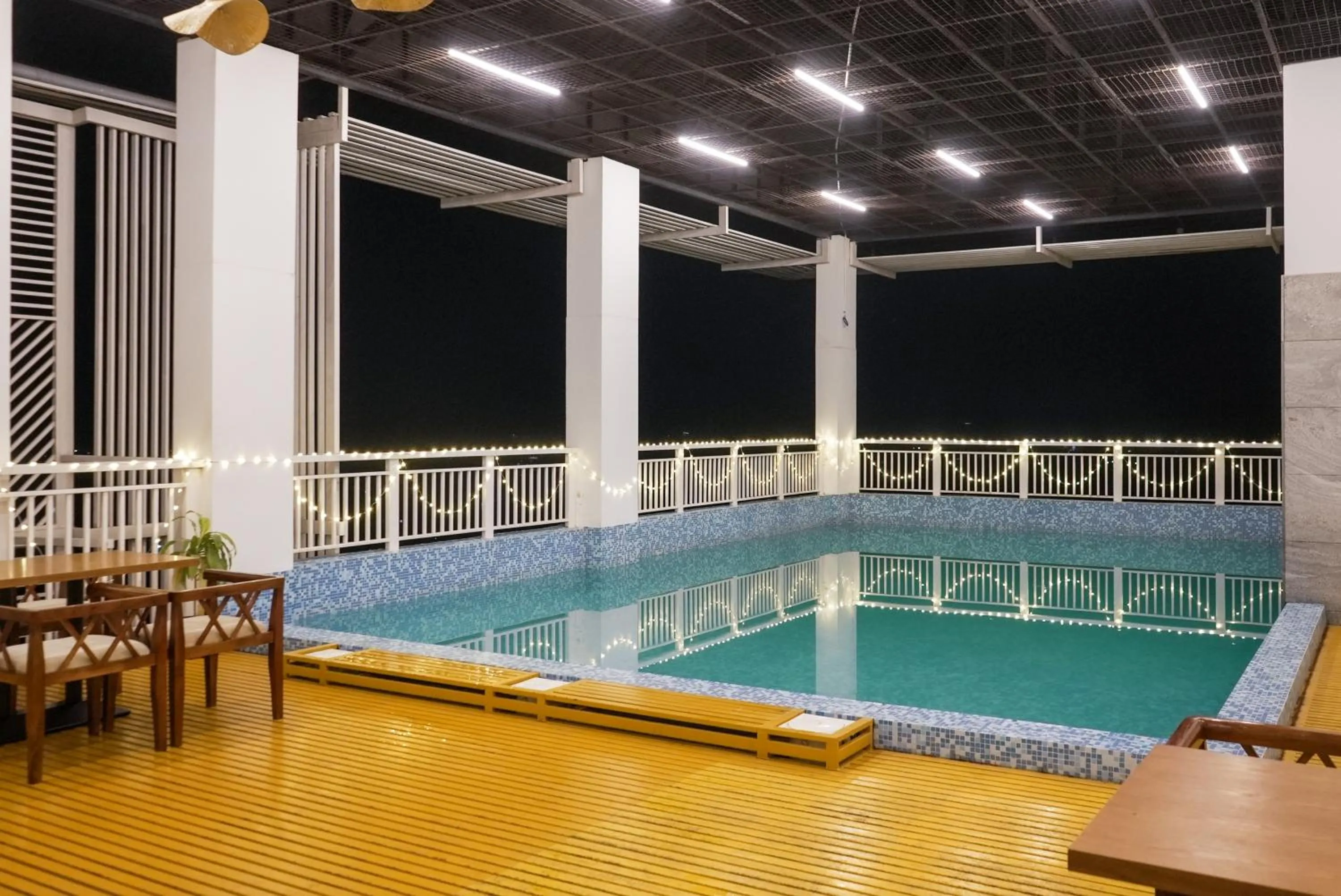 Swimming pool in Tea Tree Suites,Manipal