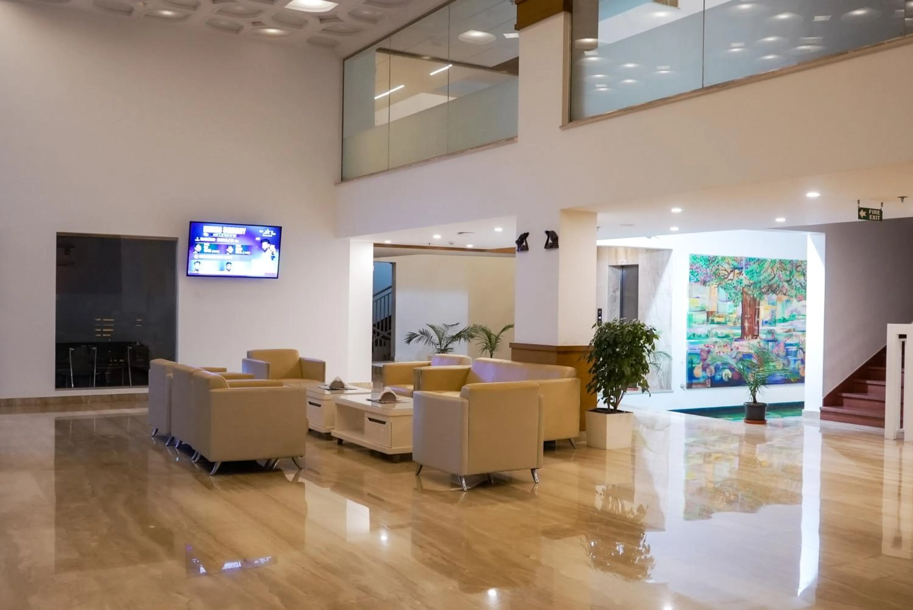 Lobby or reception in Tea Tree Suites,Manipal