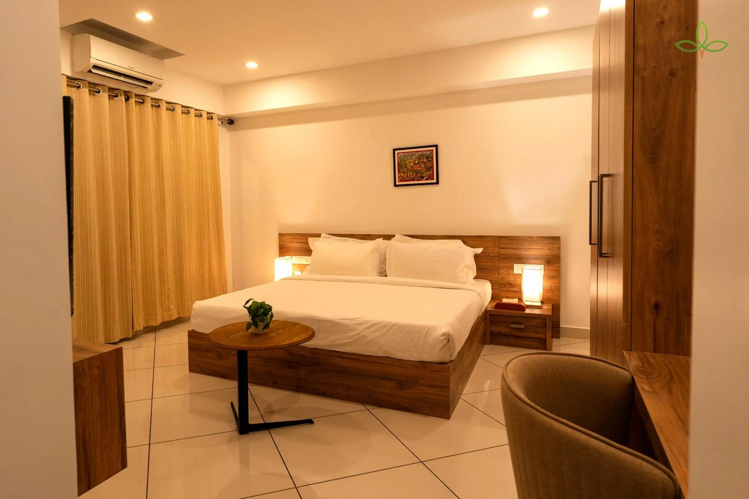 Bedroom, Bed in Tea Tree Suites,Manipal