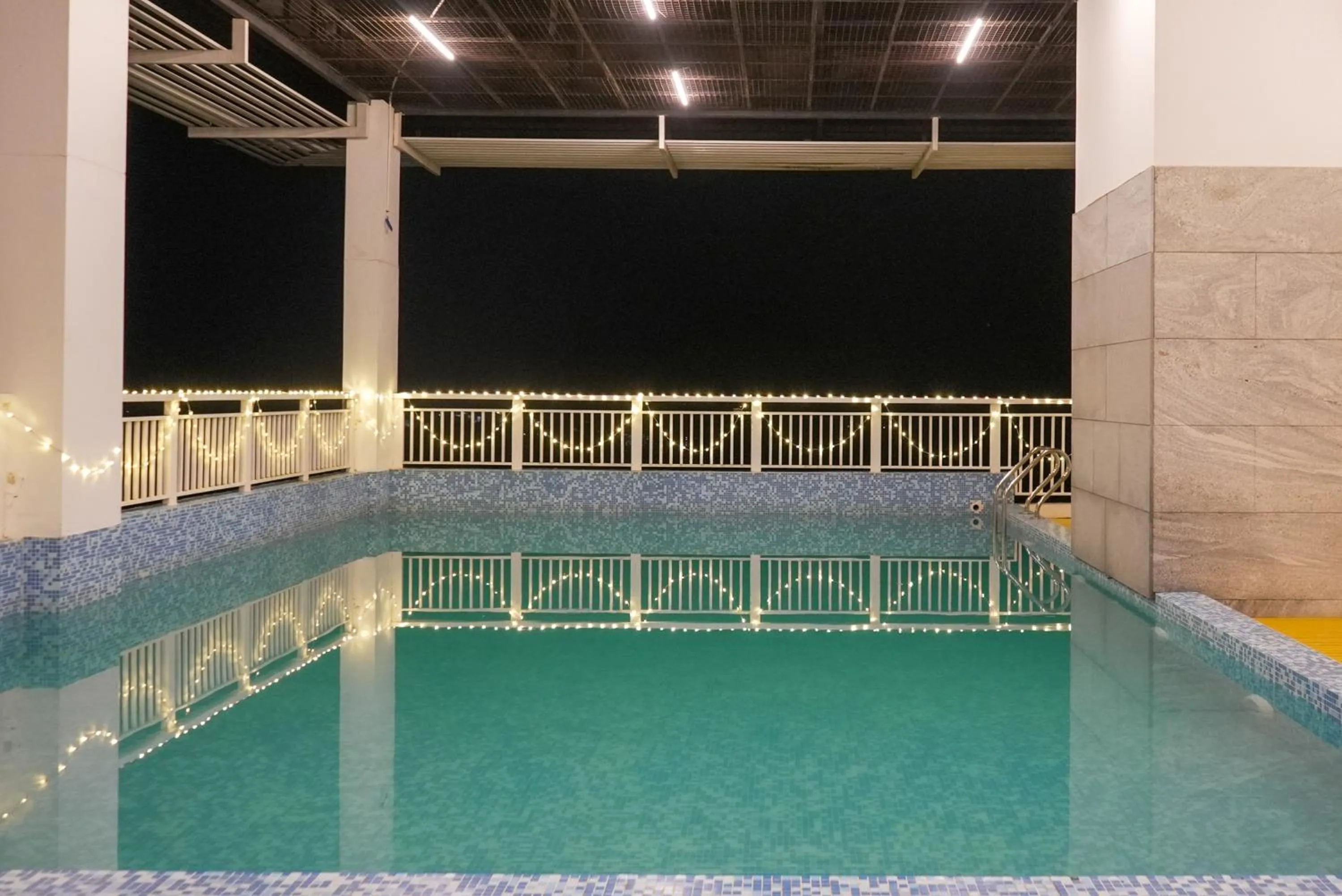 Swimming pool in Tea Tree Suites,Manipal
