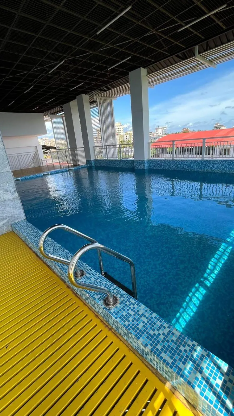 Swimming pool in Tea Tree Suites,Manipal