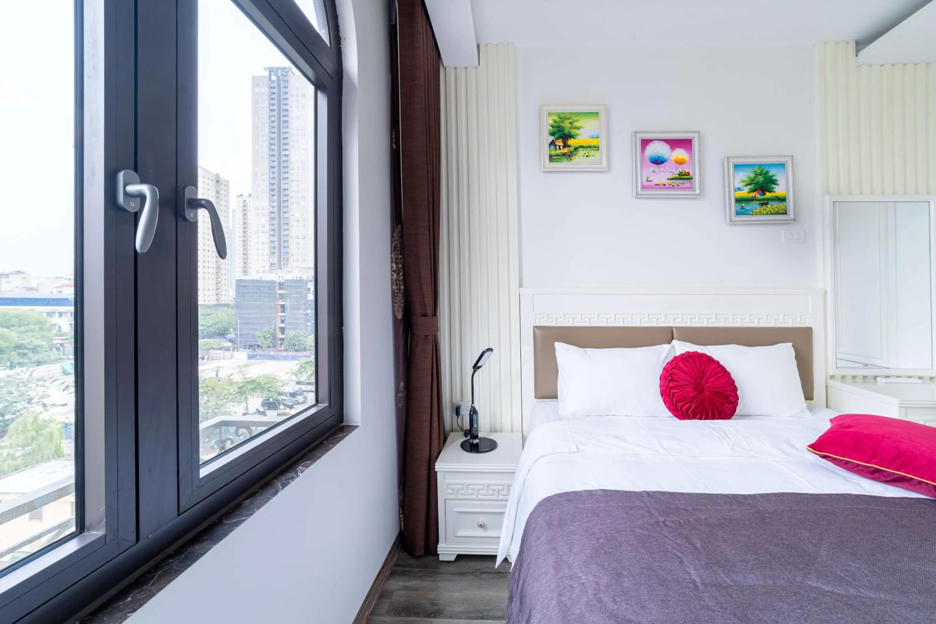 Bed in Rosee Apartment Hotel