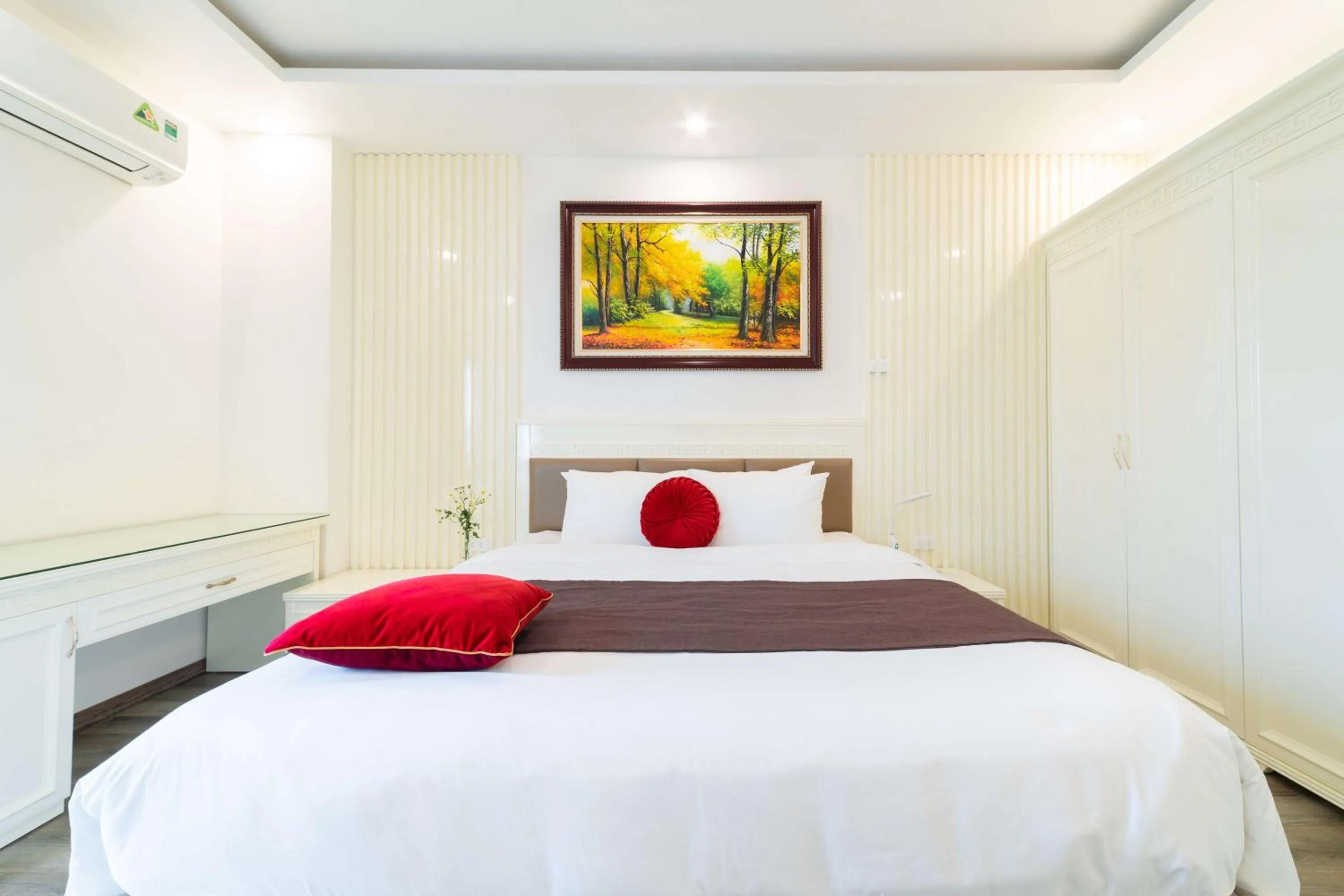 Bed in Rosee Apartment Hotel