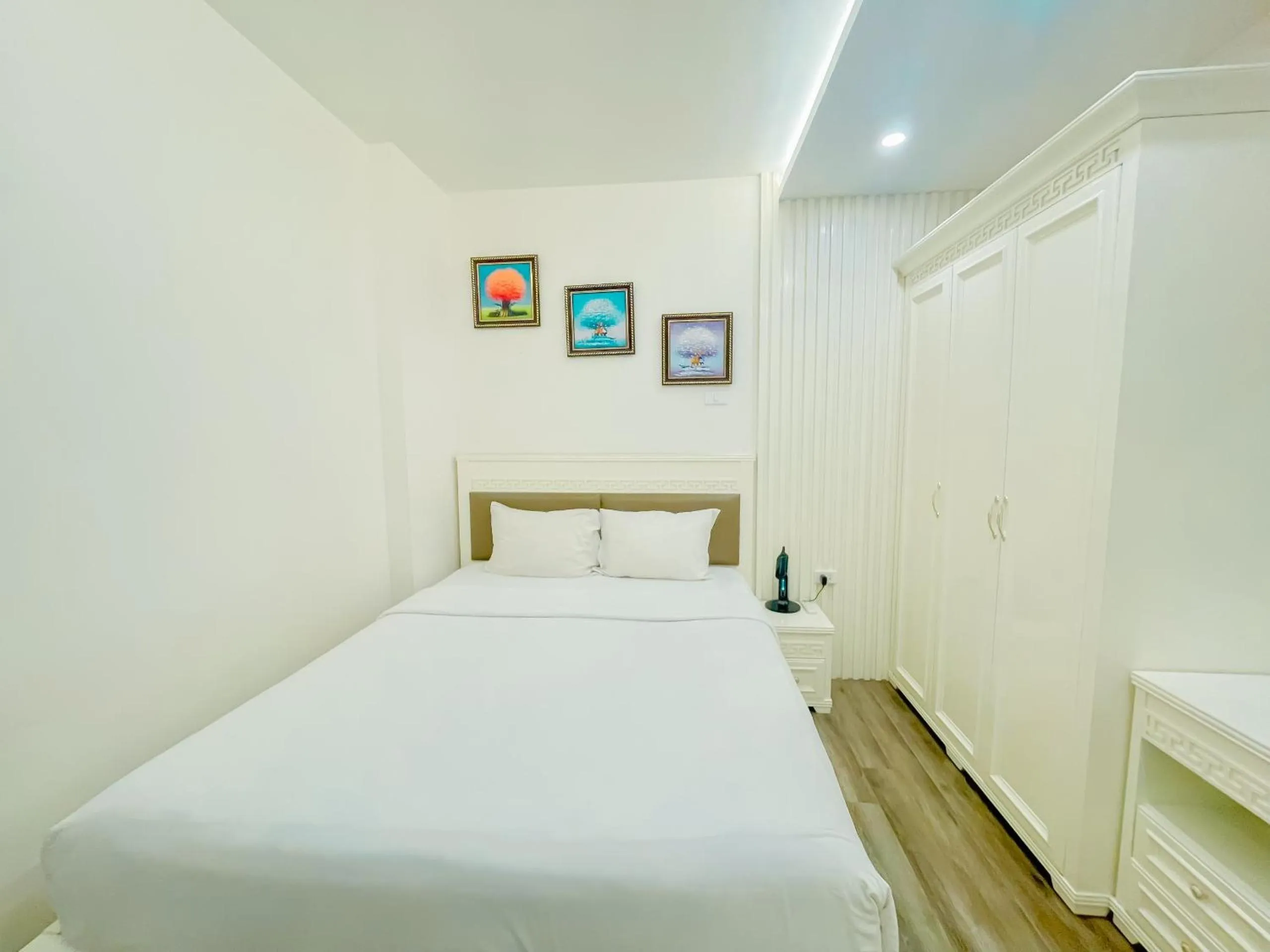 Bed in Rosee Apartment Hotel