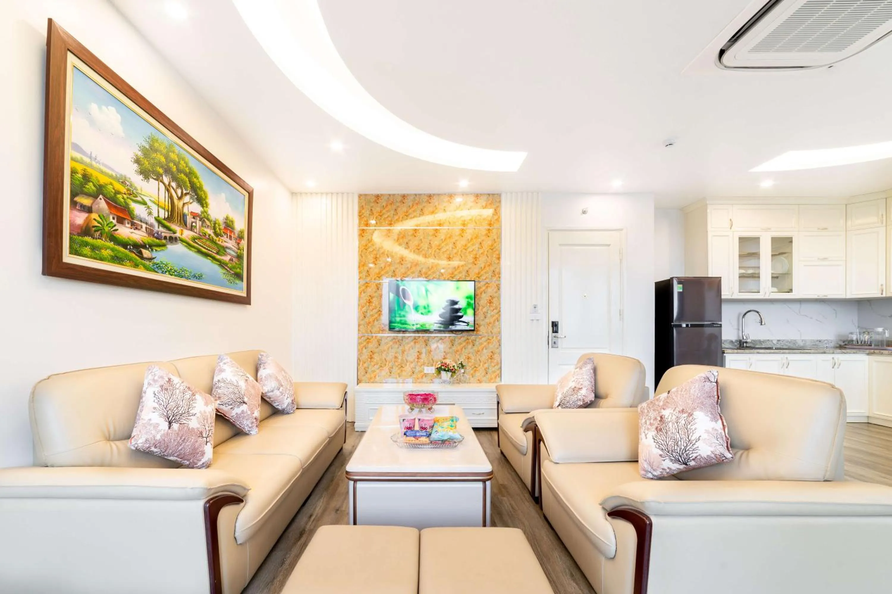 TV and multimedia in Rosee Apartment Hotel