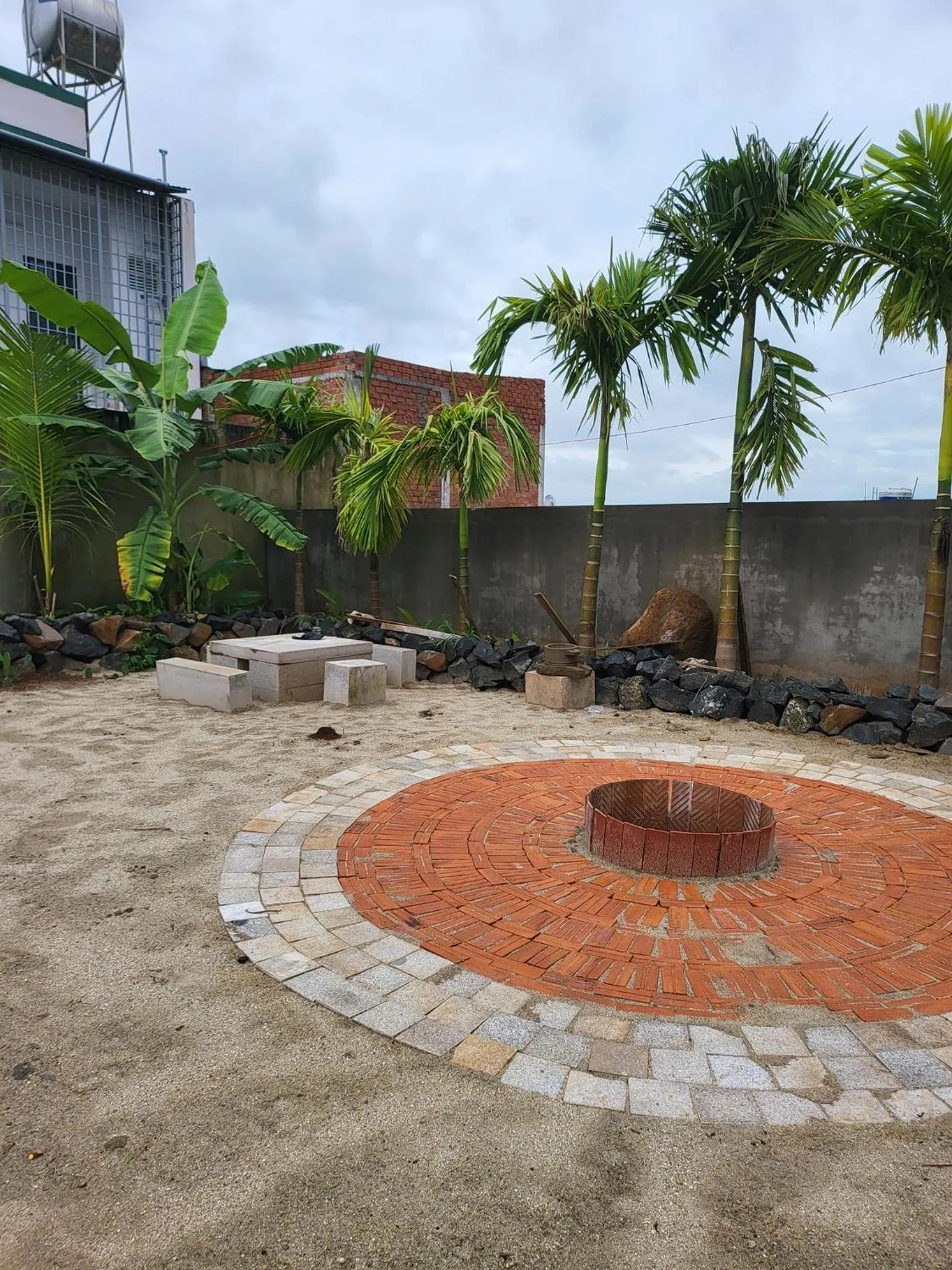 BBQ facilities in T'Farmstay villa and resort Buon Ma Thuot City