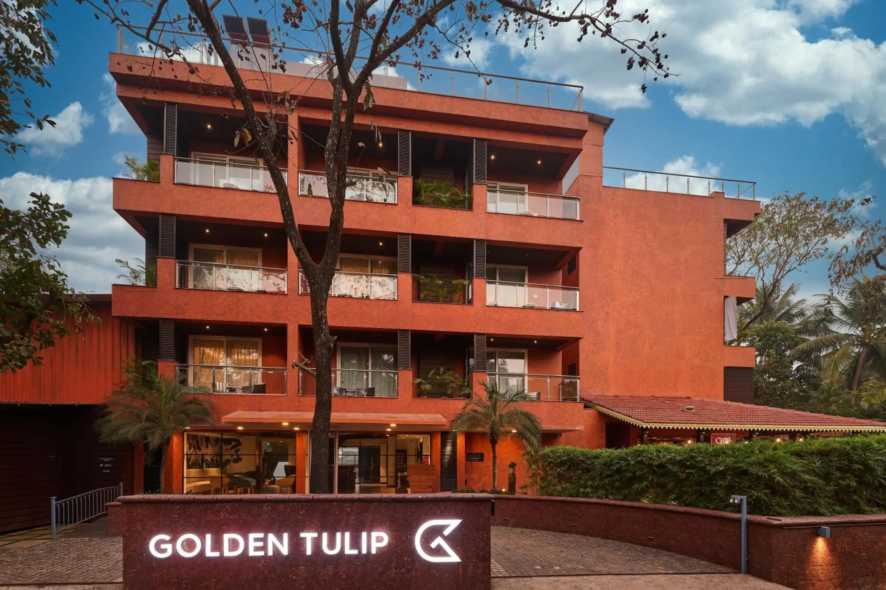 Property building in Golden Tulip Vagator Goa Property building in Golden Tulip Vagator Goa