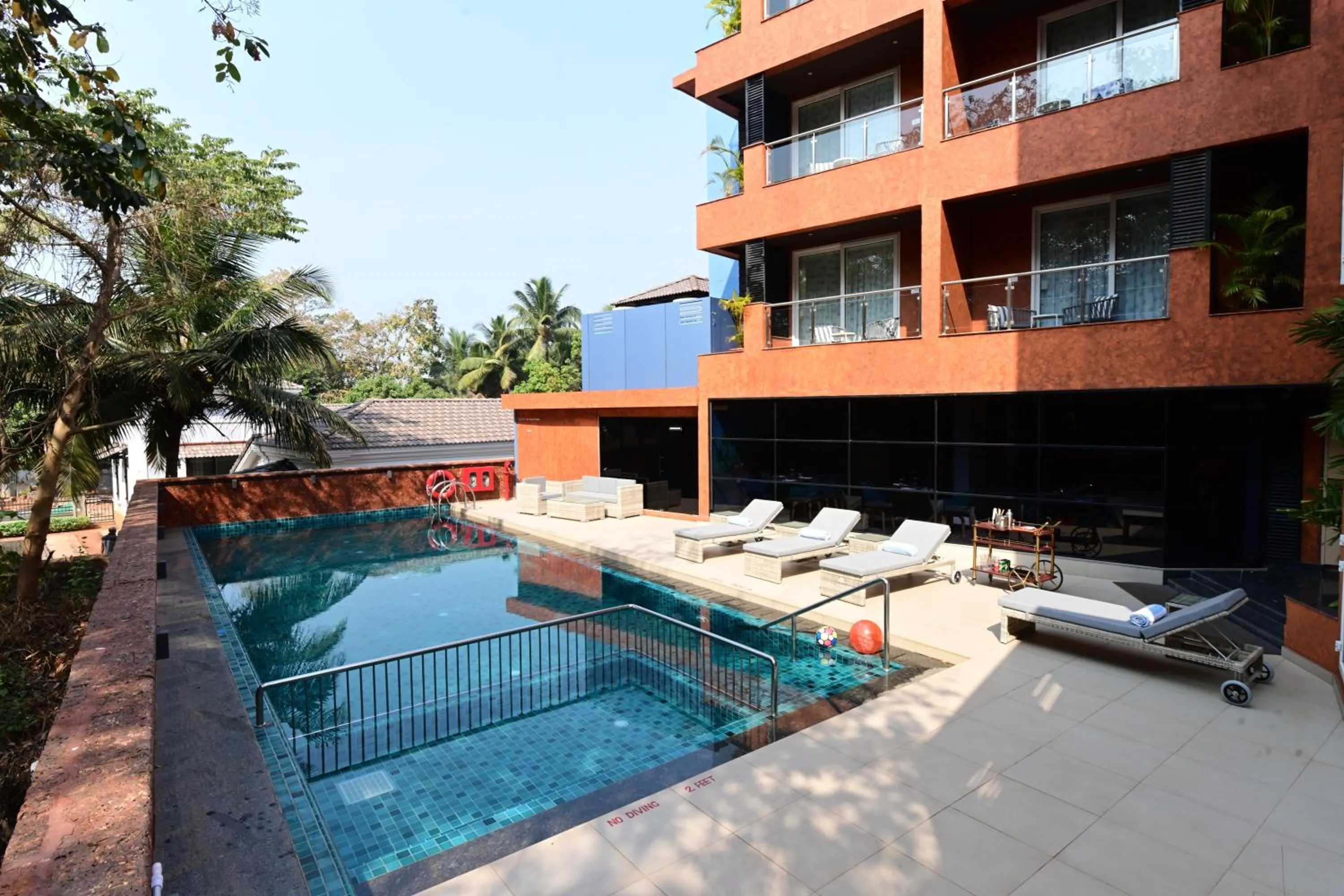 Property building in Aiden by best Western Vagator Goa