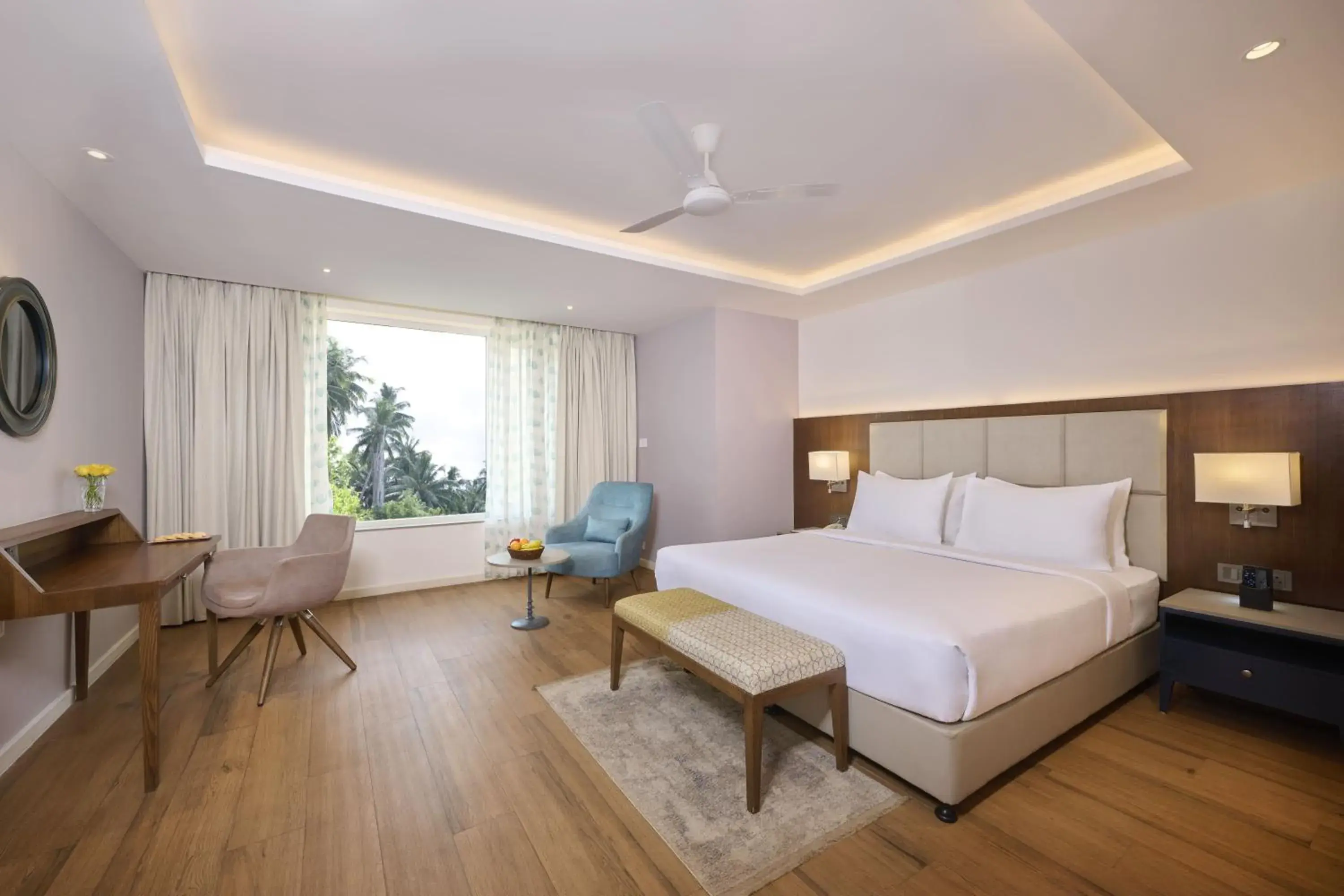 Photo of the whole room, Bed in Golden Tulip Vagator Goa Photo of the whole room, Bed in Golden Tulip Vagator Goa