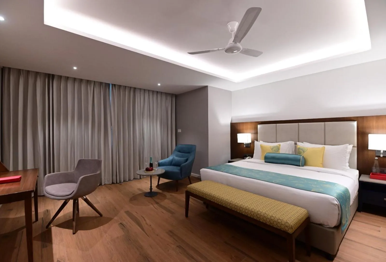 Bedroom, Bed in Aiden by best Western Vagator Goa