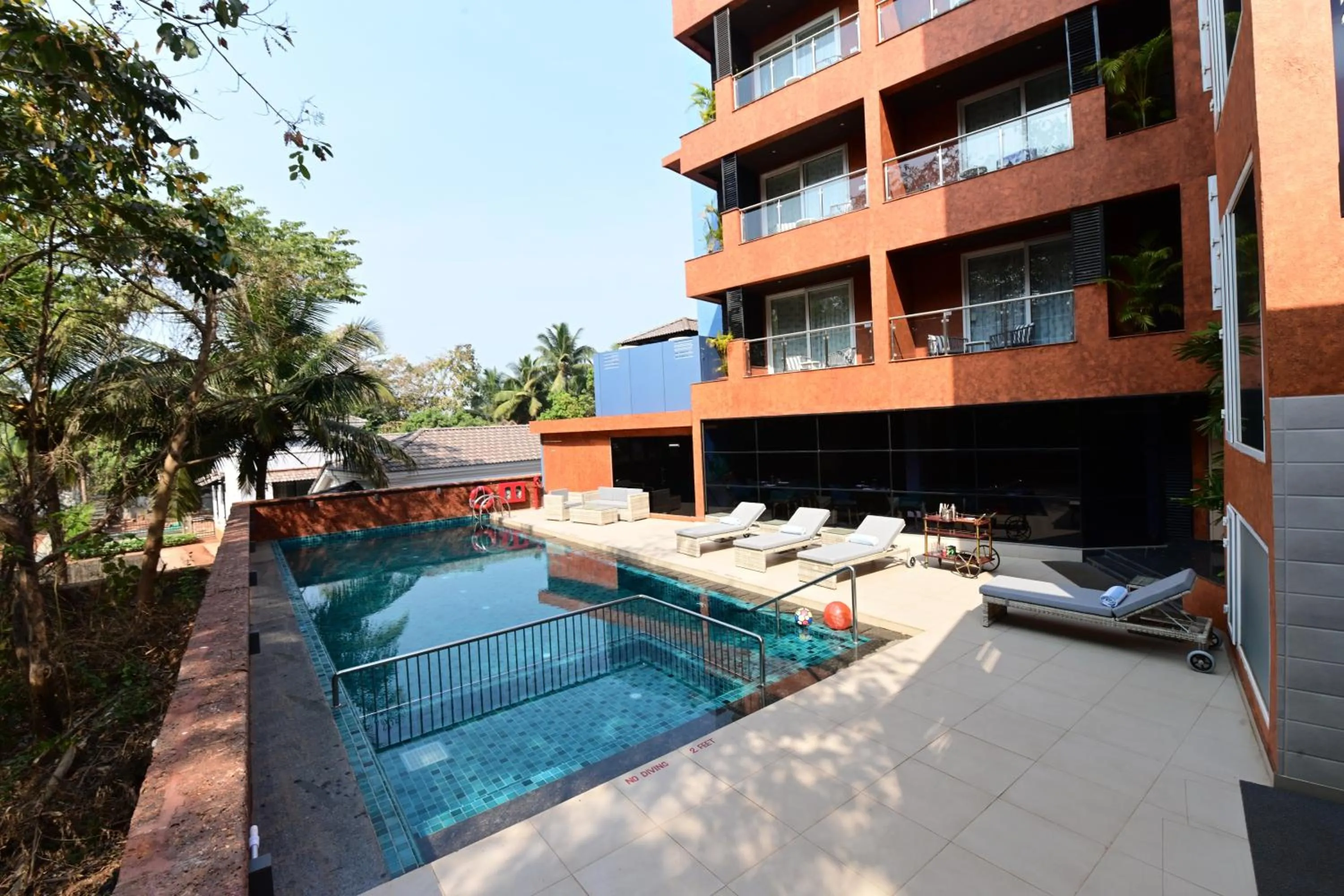 Property building in Aiden by best Western Vagator Goa