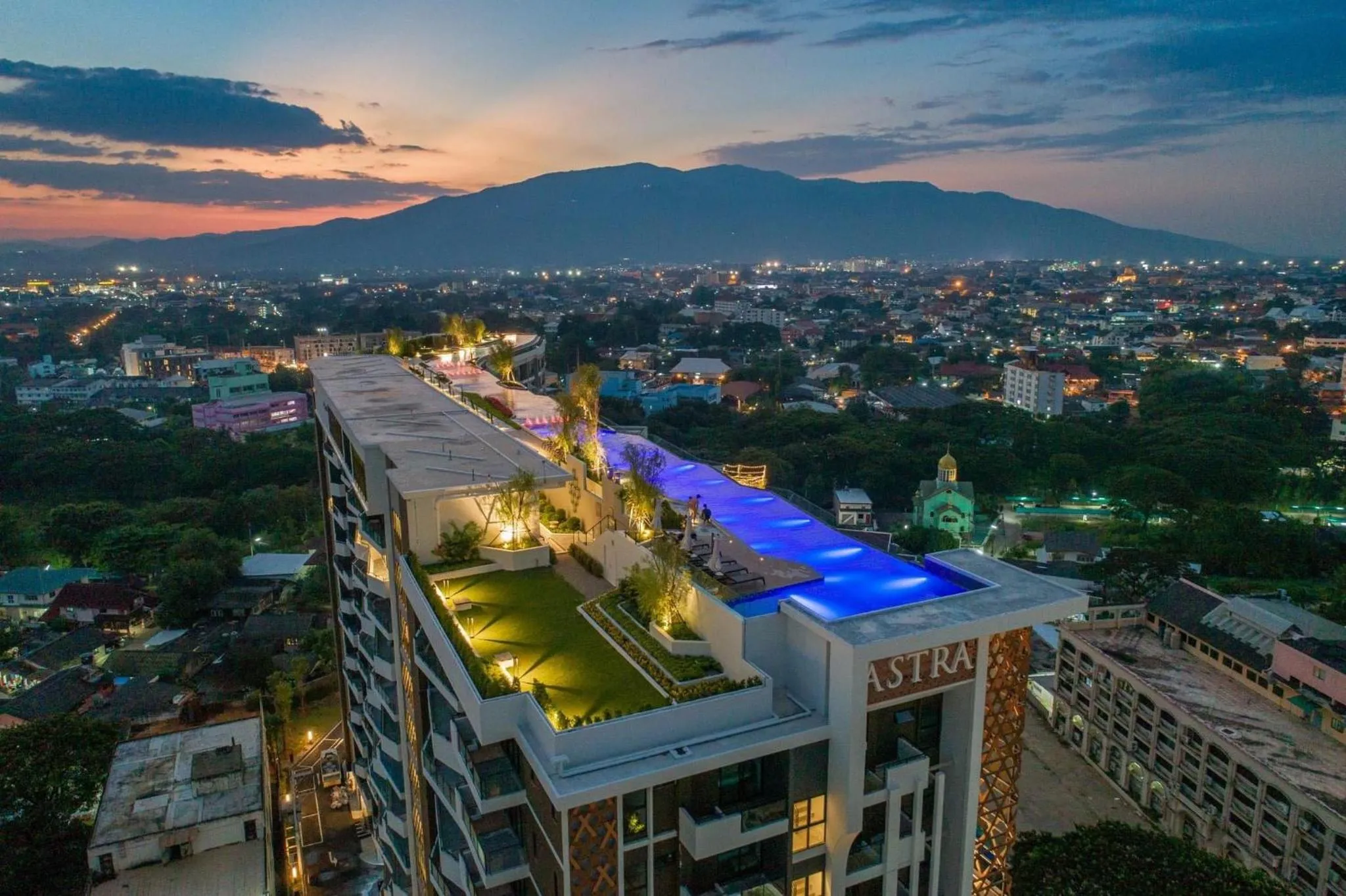 Property building in Astra Sky River Condo