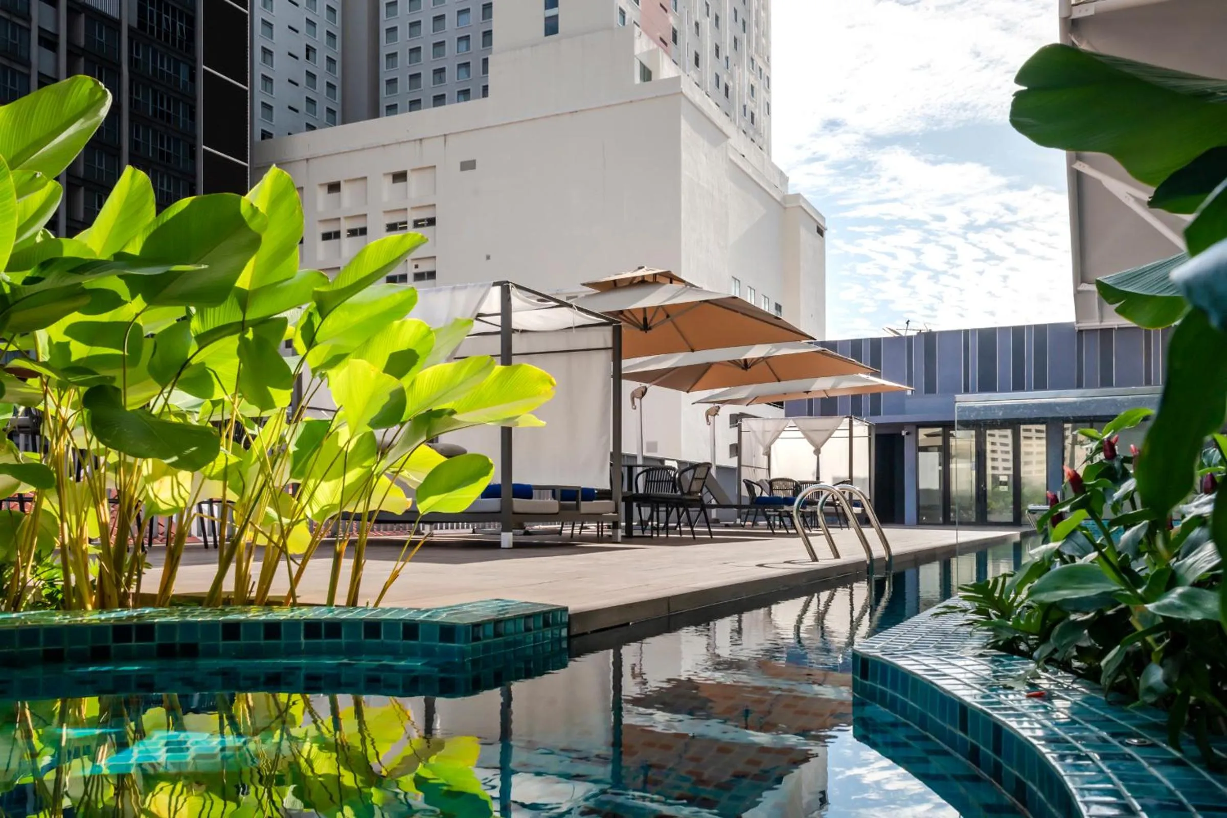 Swimming pool in Citadines Connect Georgetown Penang