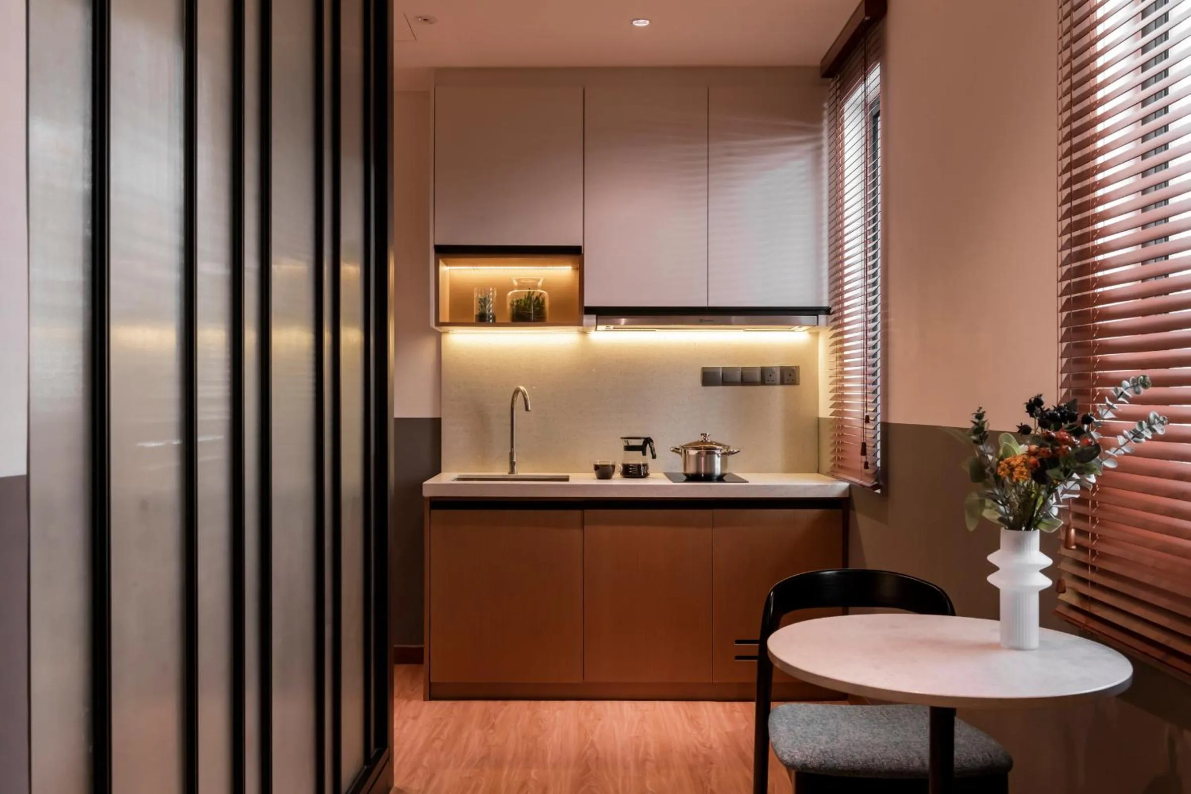 Kitchen or kitchenette in Citadines Connect Georgetown Penang