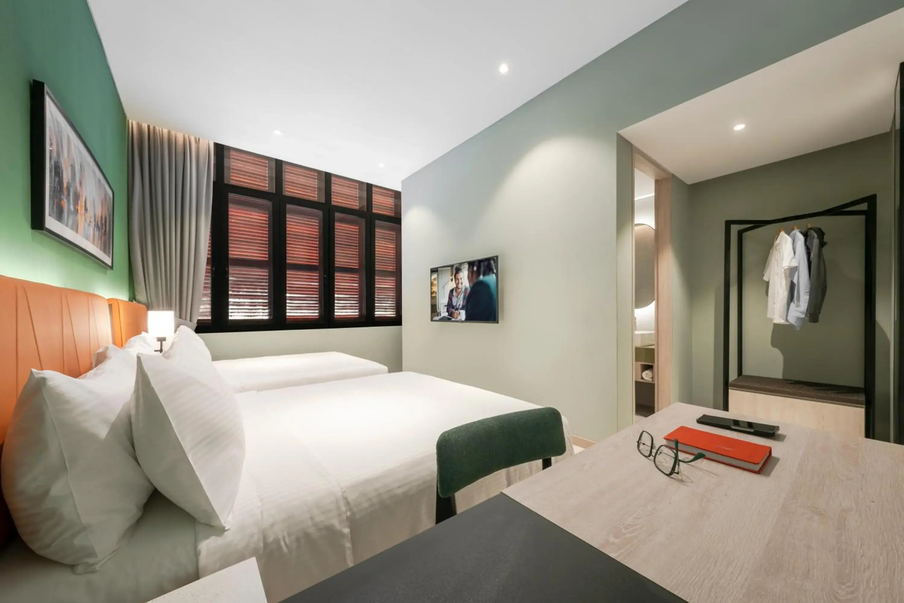 Deluxe Room Double at Block B in Citadines Connect Georgetown Penang Deluxe Room Double at Block B in Citadines Connect Georgetown Penang