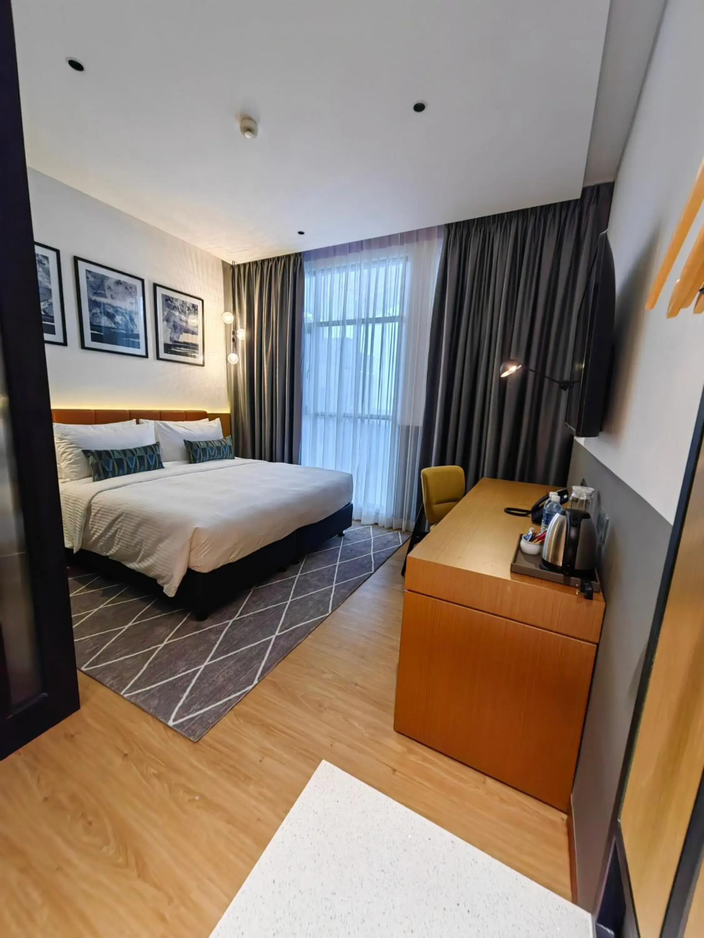 Bedroom, Bed in Citadines Connect Georgetown Penang Bedroom, Bed in Citadines Connect Georgetown Penang