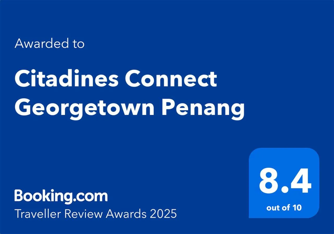 Certificate/Award in Citadines Connect Georgetown Penang