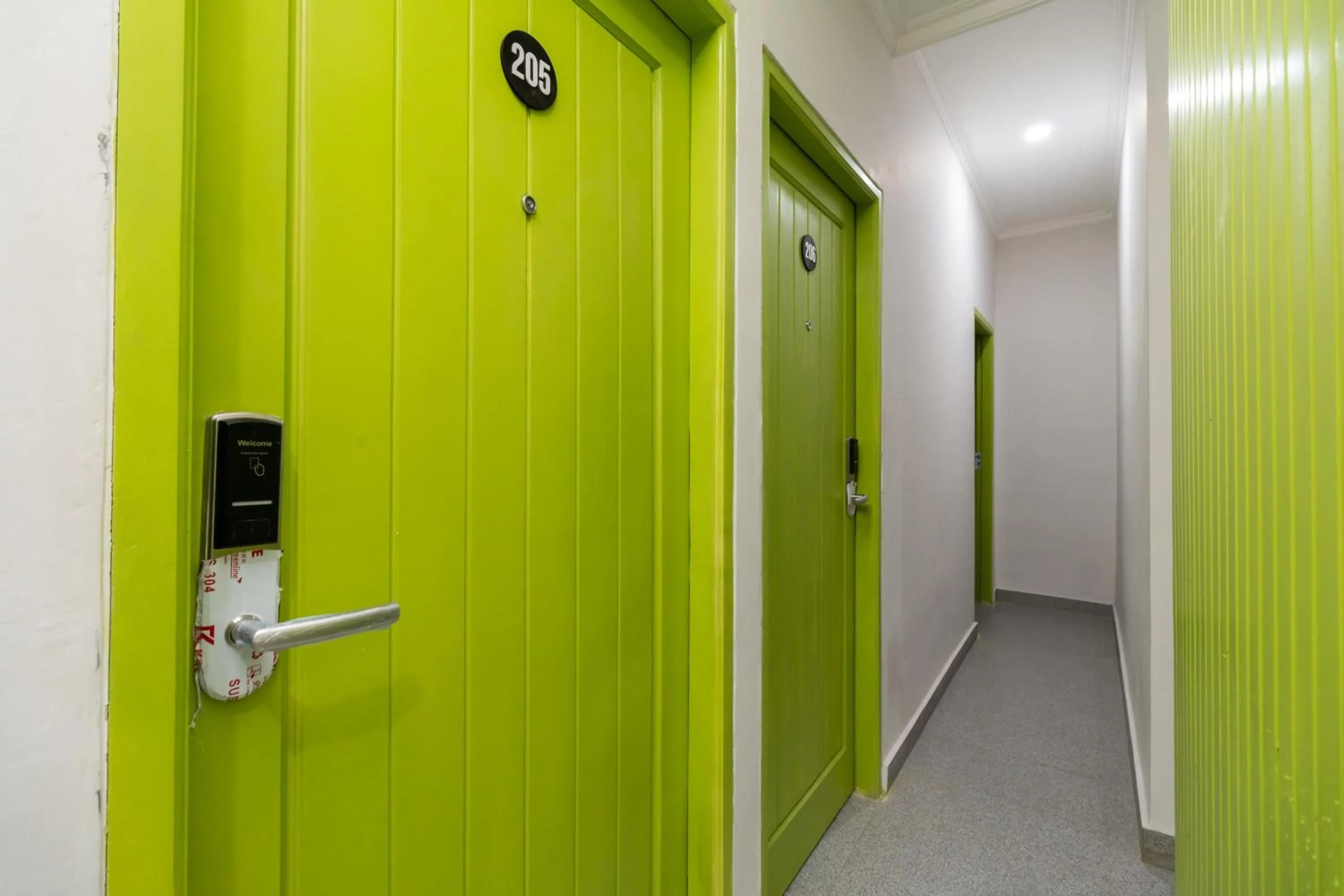 Floor plan in Urbanview Hotel Bizhome Artha Gading Boulevard by RedDoorz