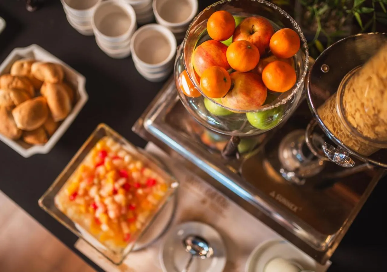 Buffet breakfast in Hotel Marina Villa del Rio