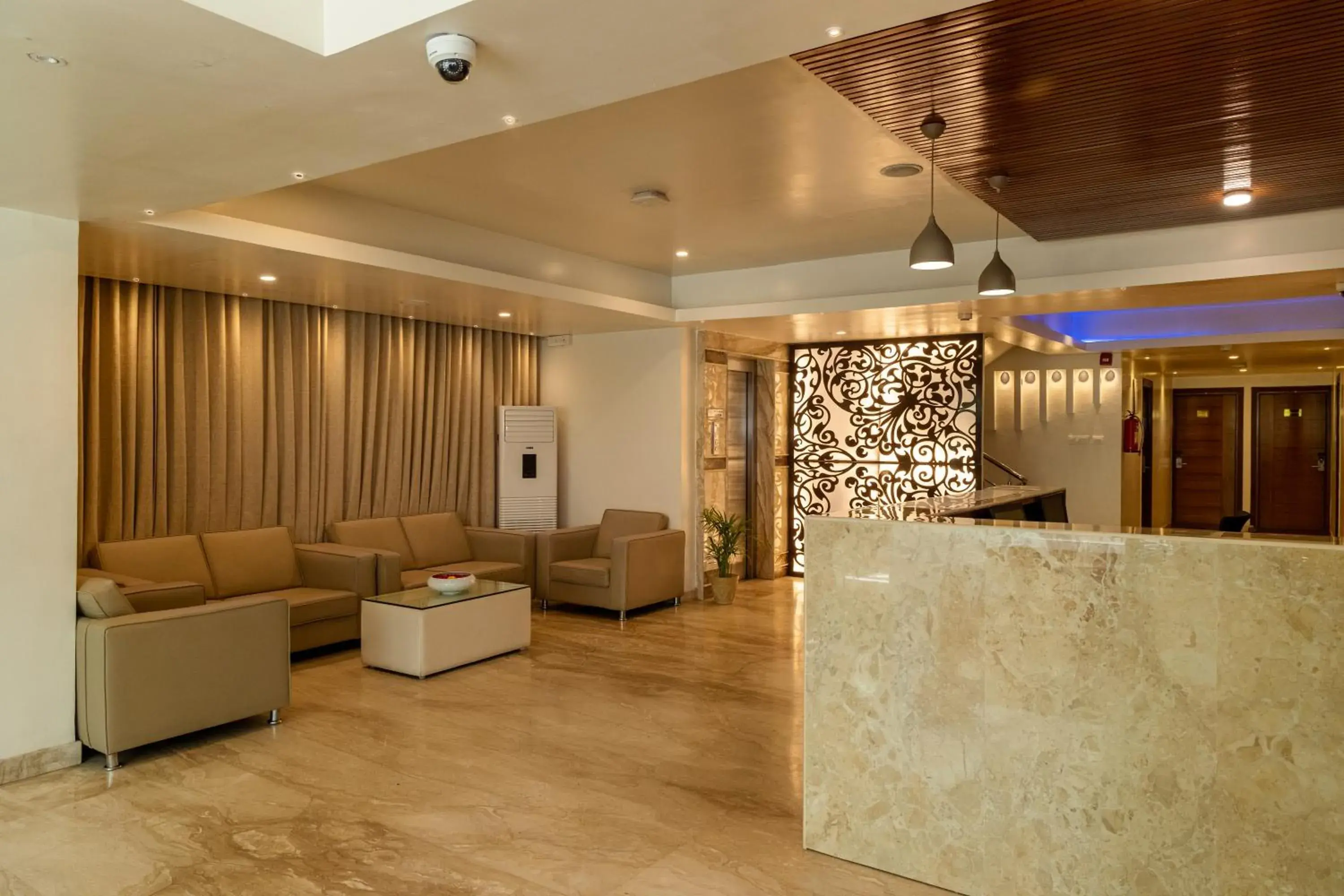 Lobby or reception in Tetrad Hotels - International Airport Road Hebbal Lobby or reception in Tetrad Hotels - International Airport Road Hebbal
