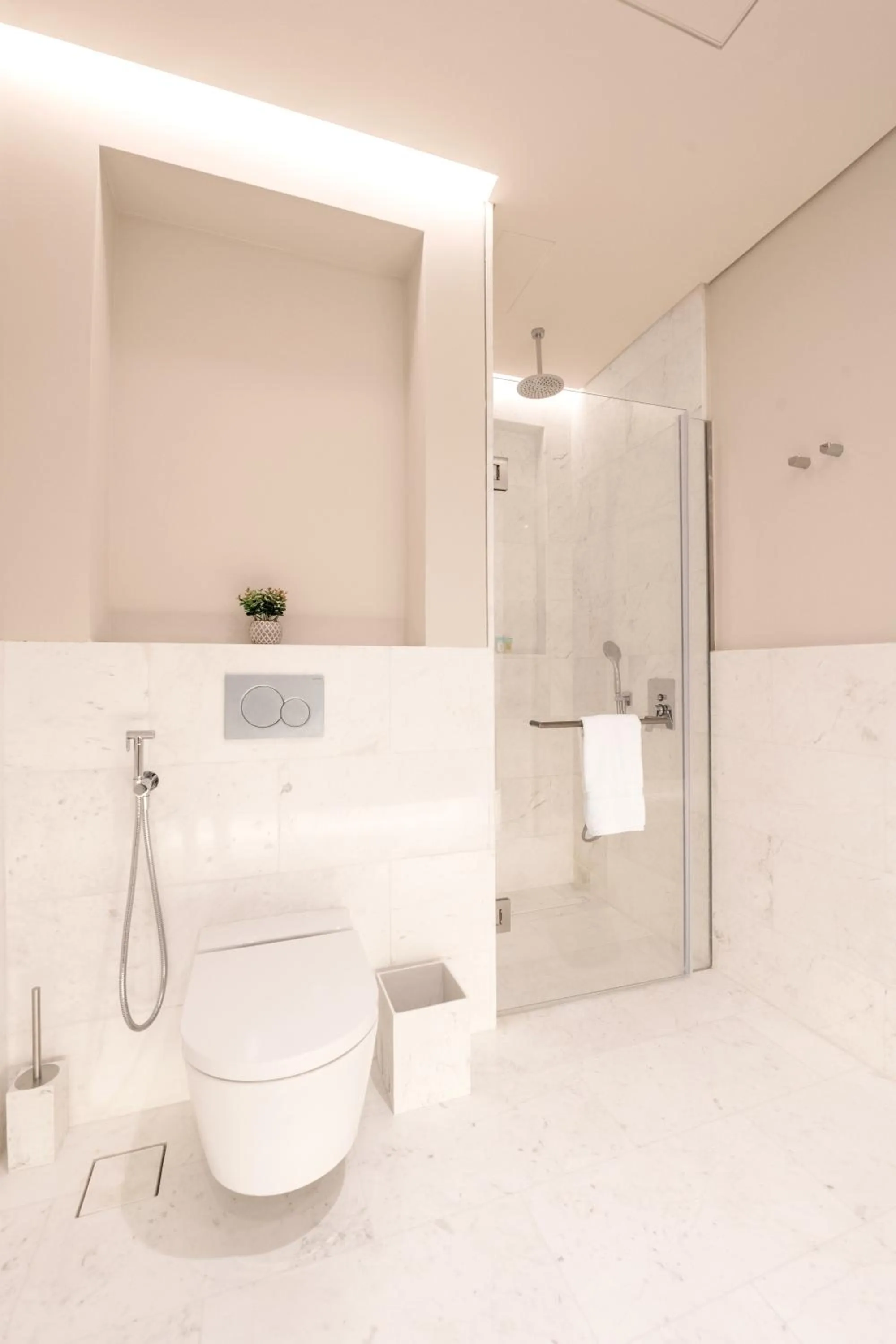 Toilet in Ultra Luxury Palm Tower with Shared Hotel Facilities