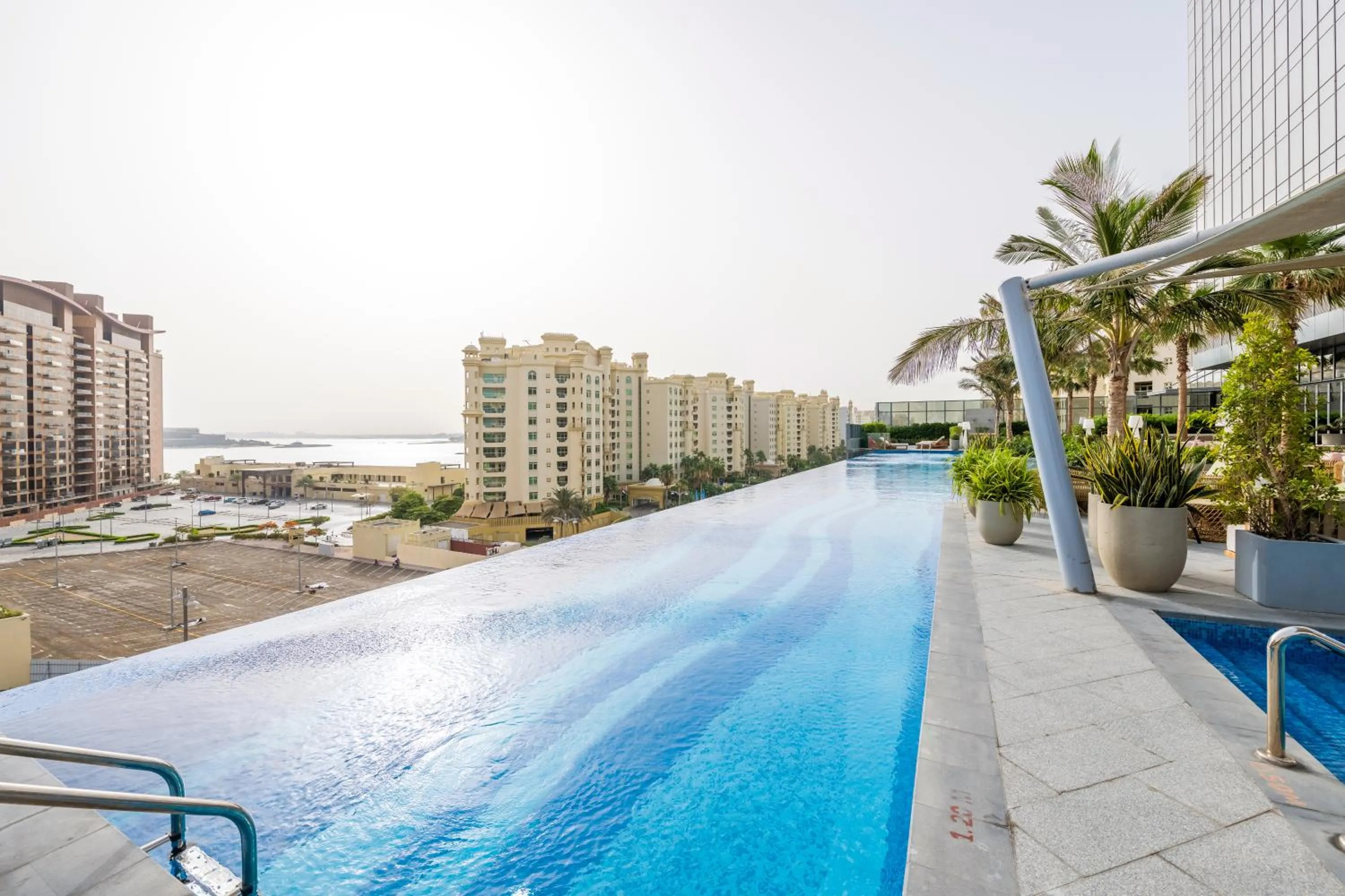 Swimming pool in Ultra Luxury Palm Tower with Shared Hotel Facilities