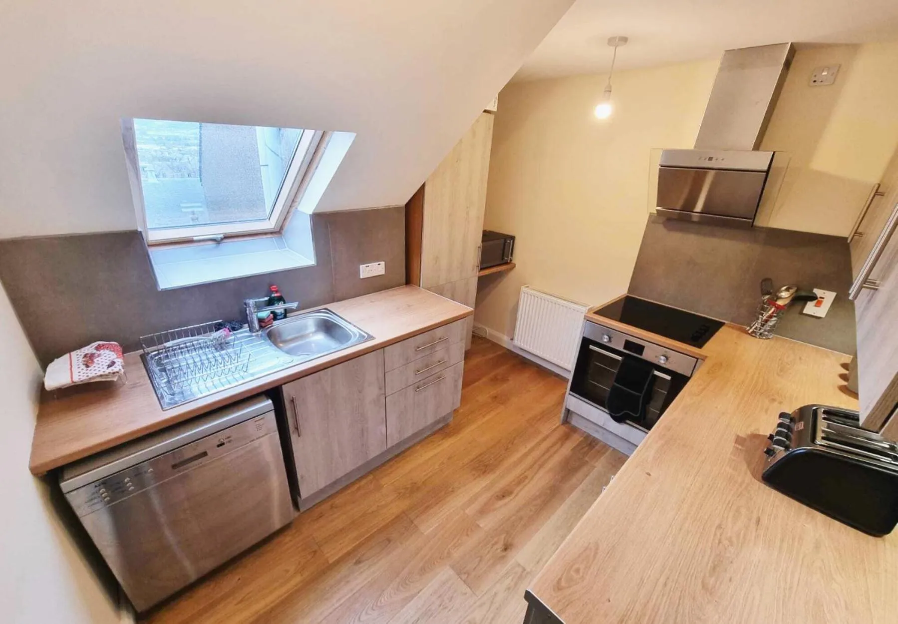 Kitchen or kitchenette in Jacobite house