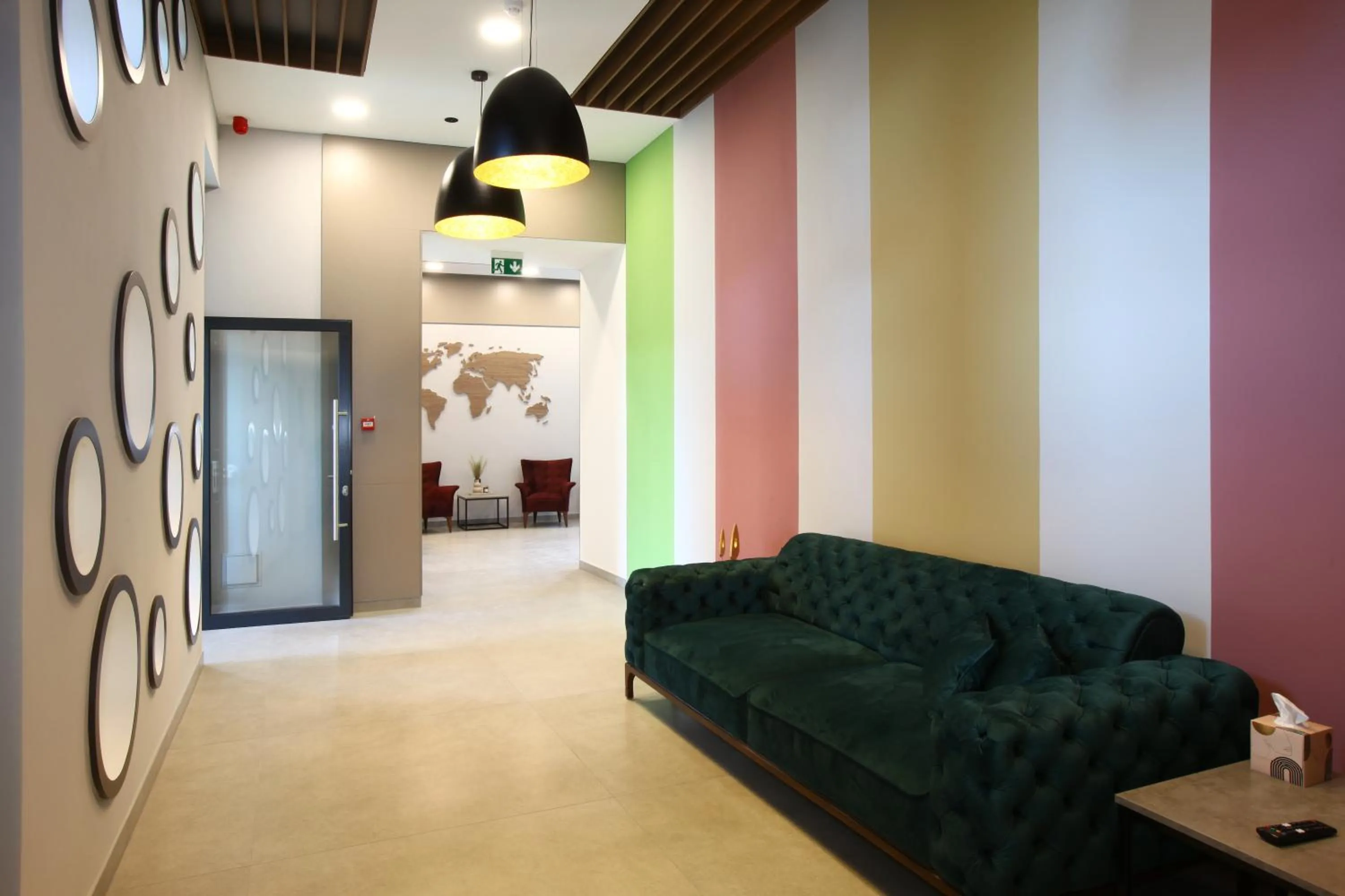 Seating area in Hotel ETNA