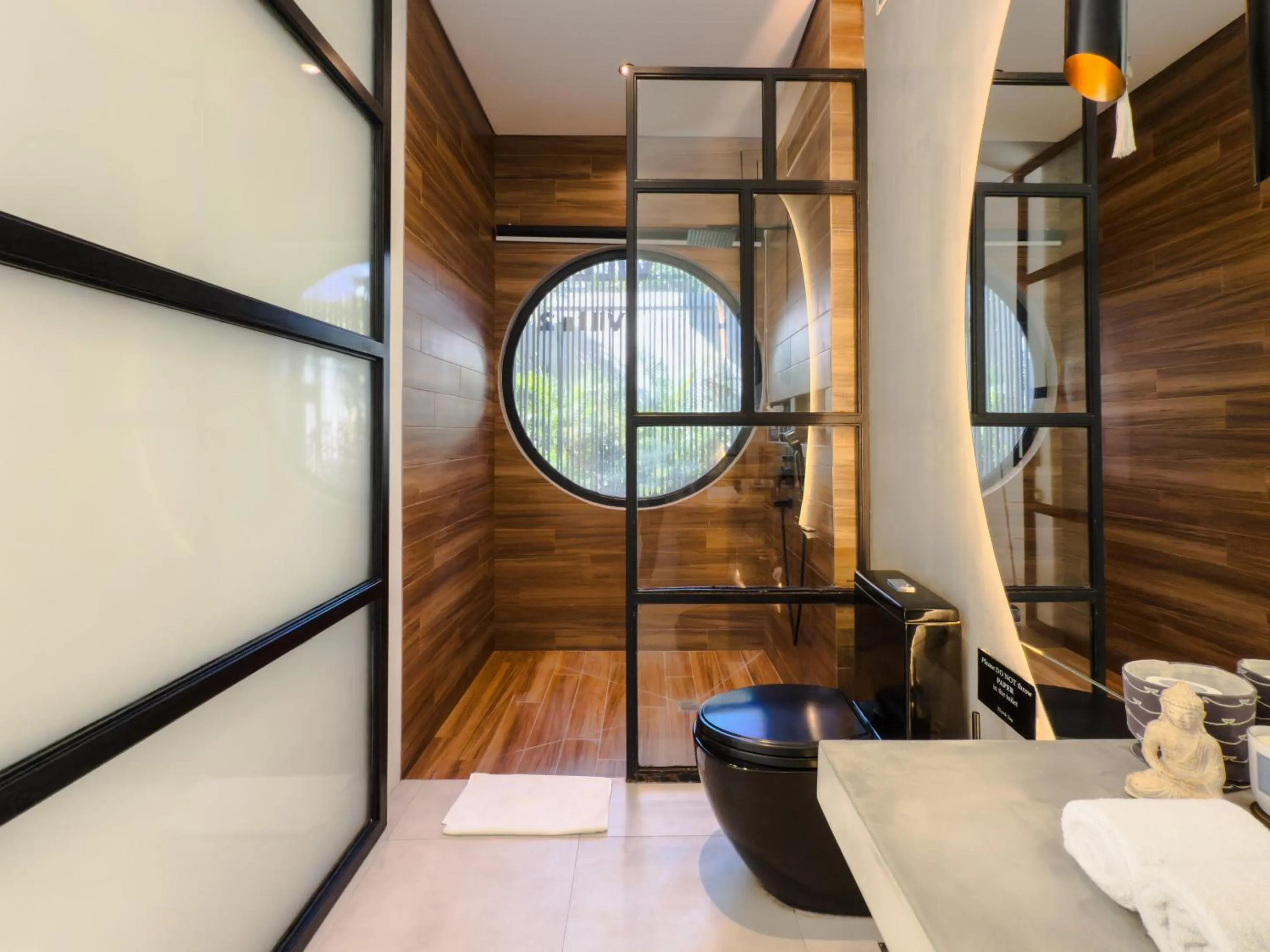 Shower in Baliwood Residence Villas by BREIG