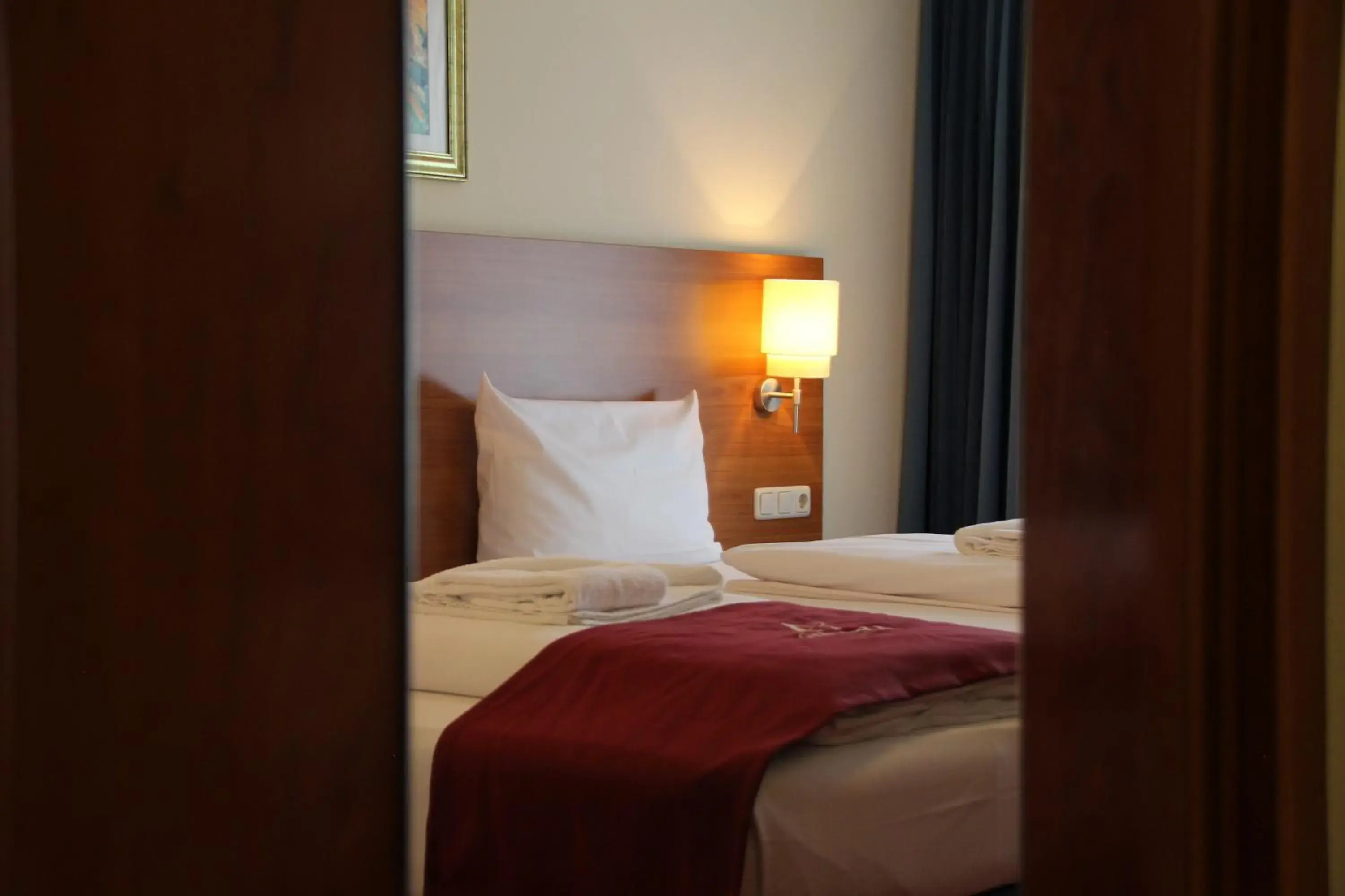 Bed in Abasto Hotel Eichenau Bed in Abasto Hotel Eichenau