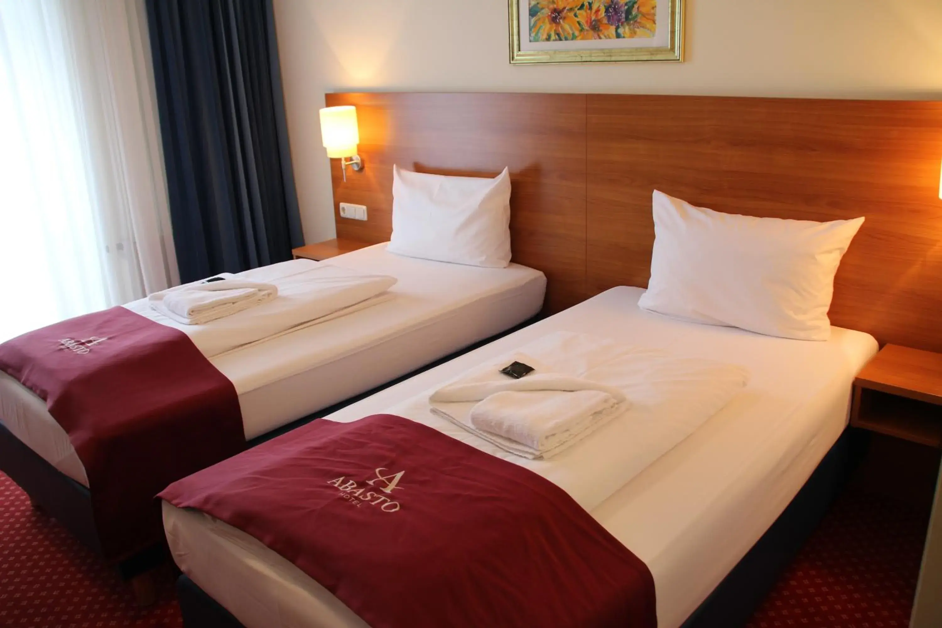 Bed in Abasto Hotel Eichenau Bed in Abasto Hotel Eichenau