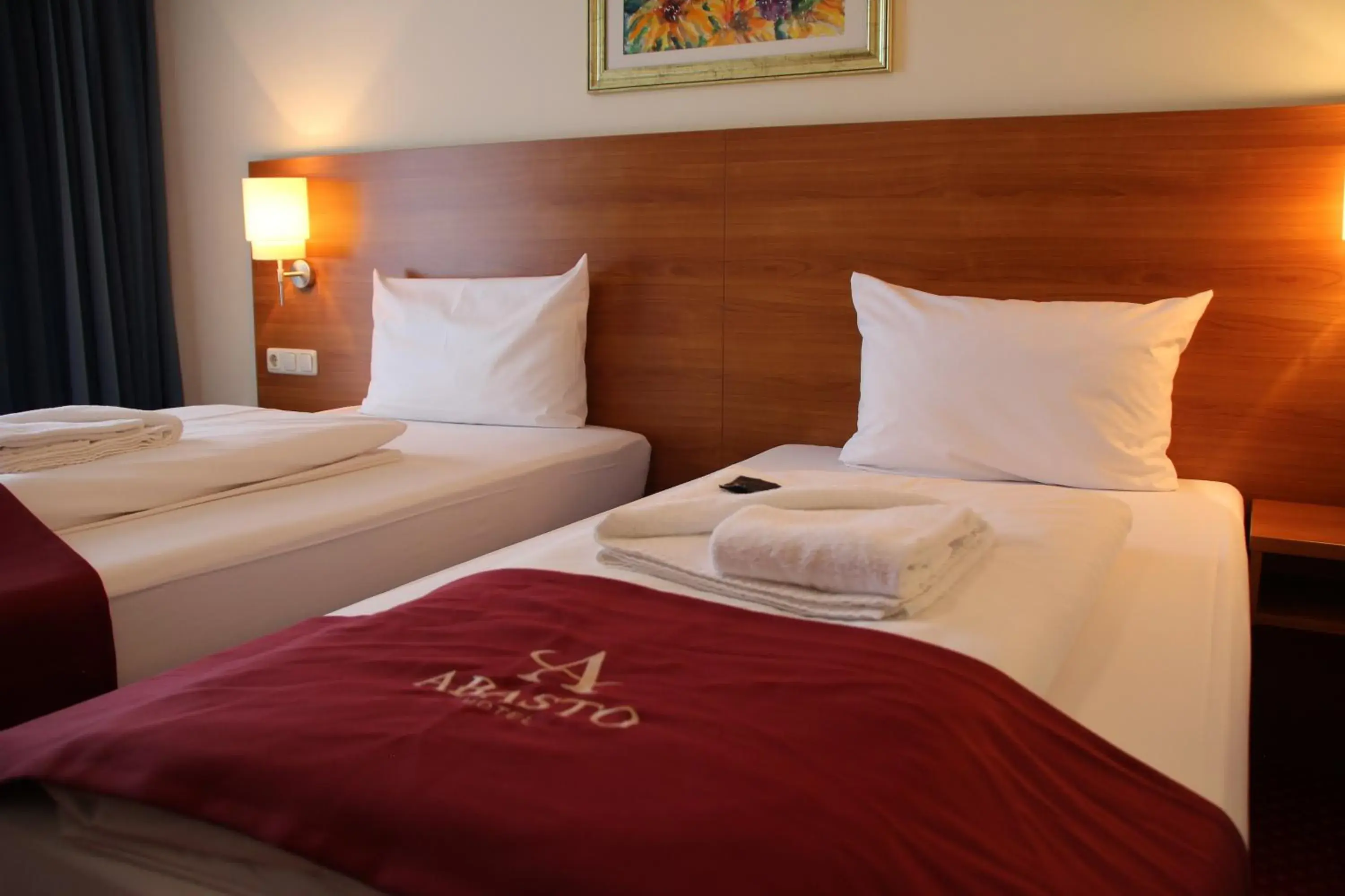 Bed in Abasto Hotel Eichenau Bed in Abasto Hotel Eichenau