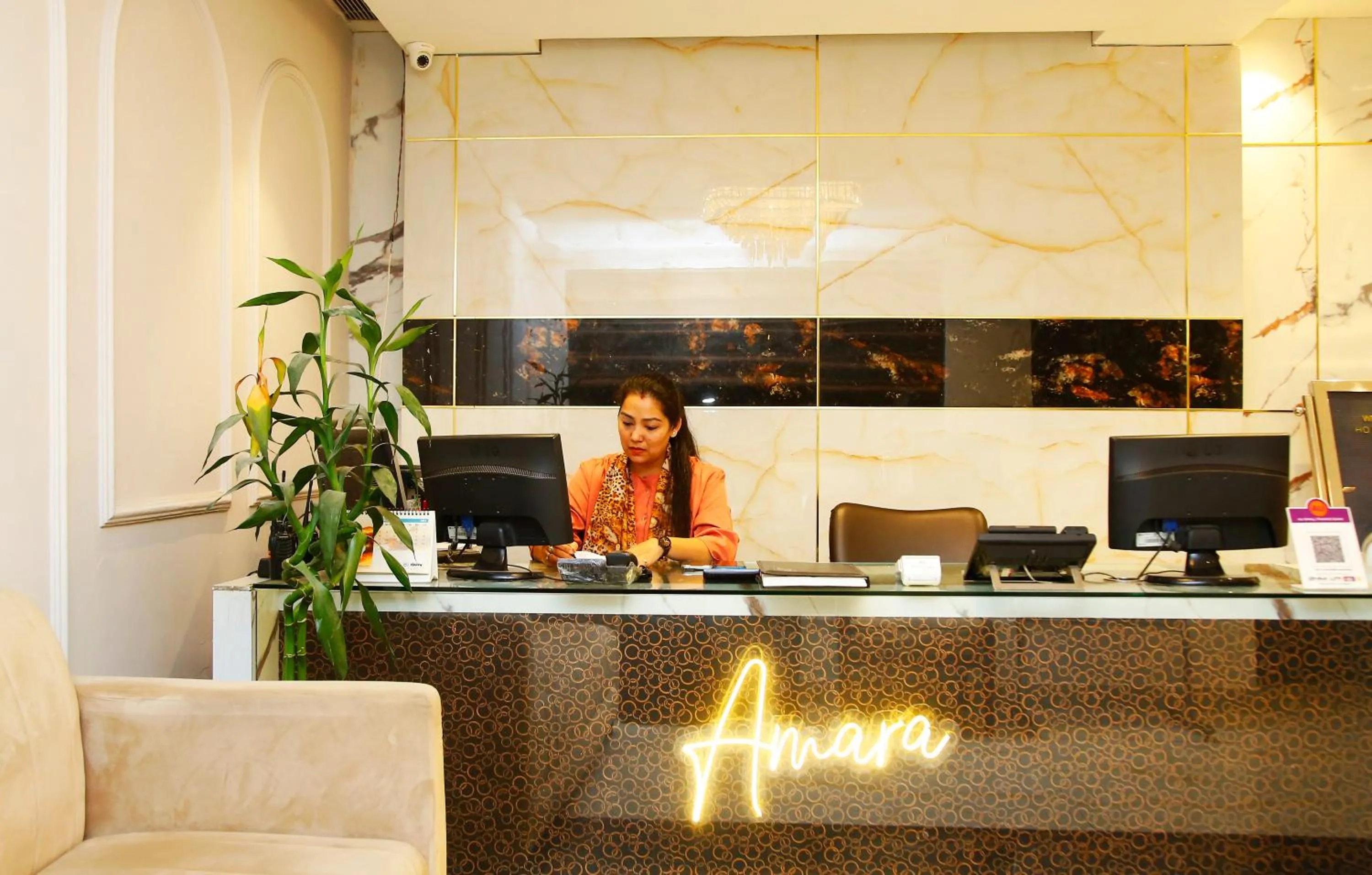 Lobby or reception in AMARA HOTEL