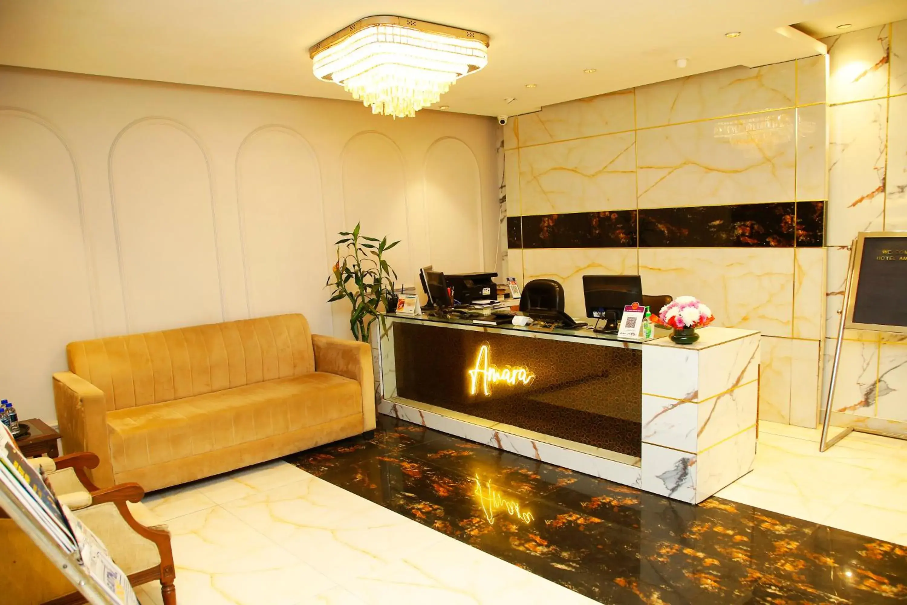 Lobby or reception in AMARA HOTEL Lobby or reception in AMARA HOTEL