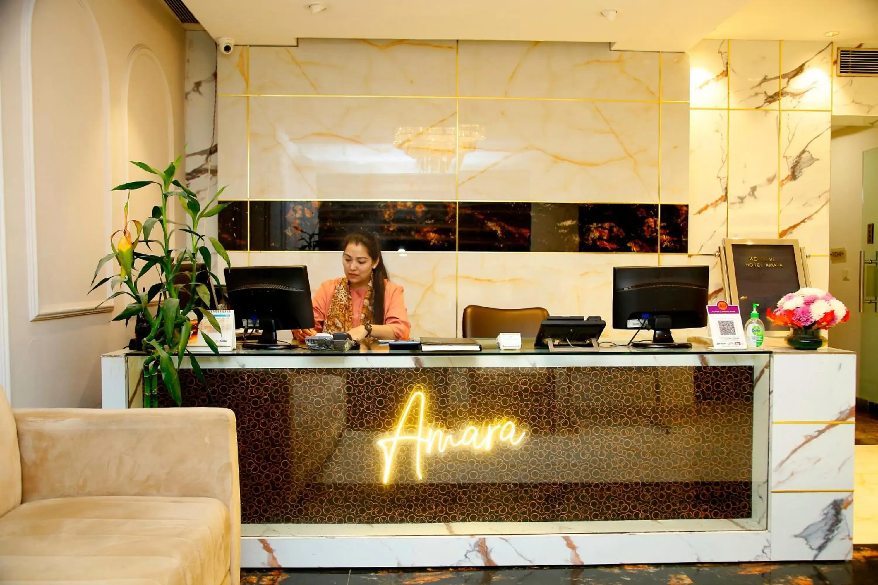 Lobby or reception in AMARA HOTEL Lobby or reception in AMARA HOTEL