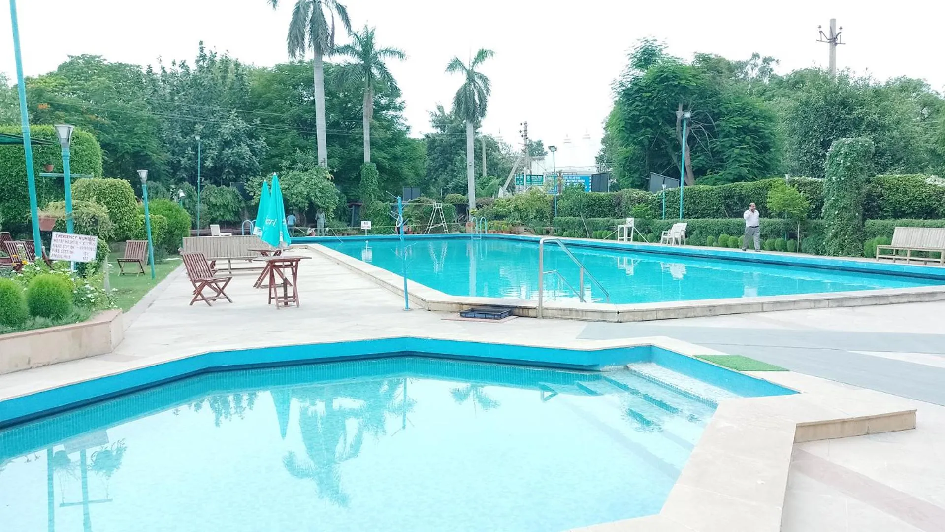 Swimming pool in Goa Country Club Near Park Hospital BY Pearl I Luxury resort in Gurgaon