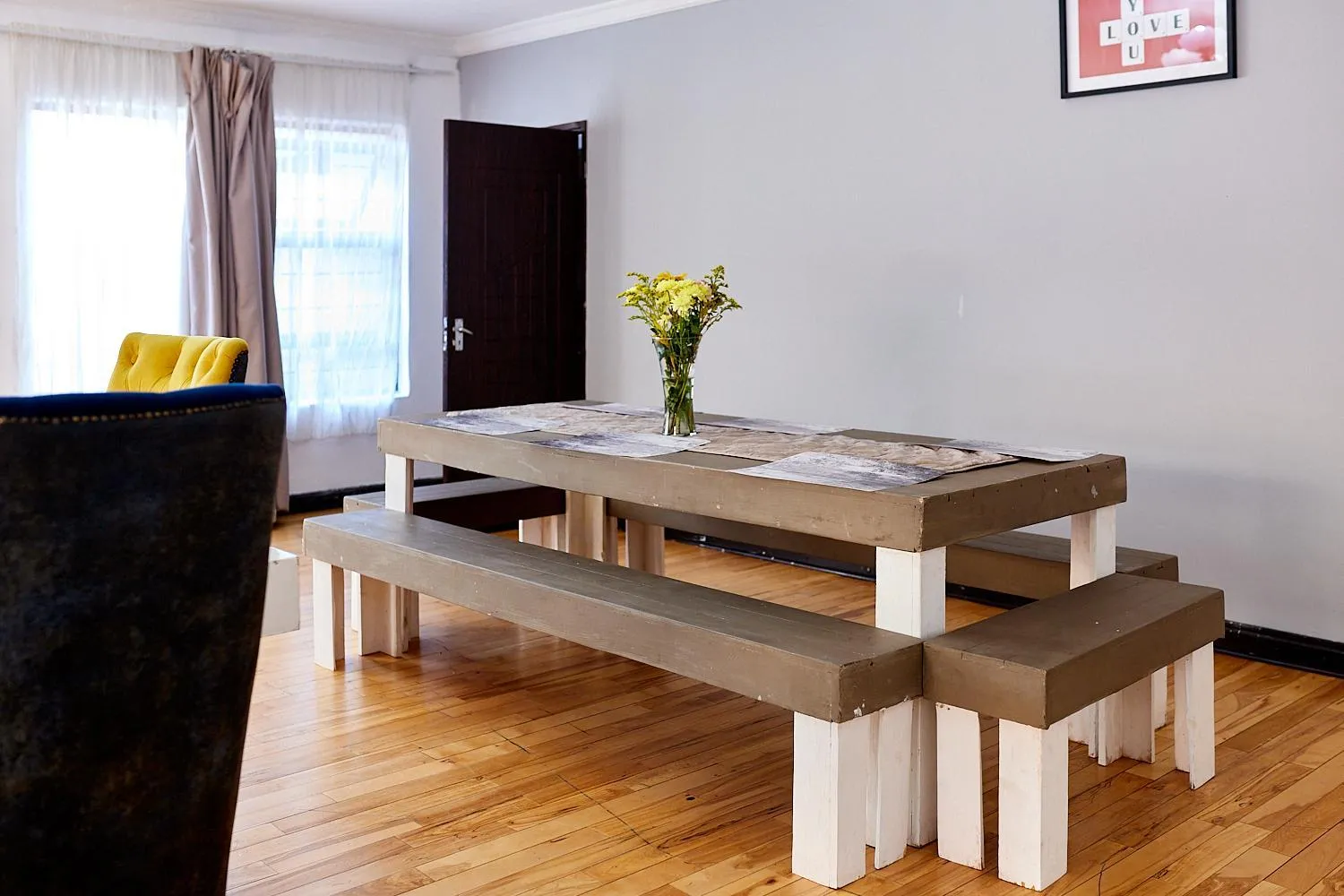 Dining area in Airport Royal Guest House