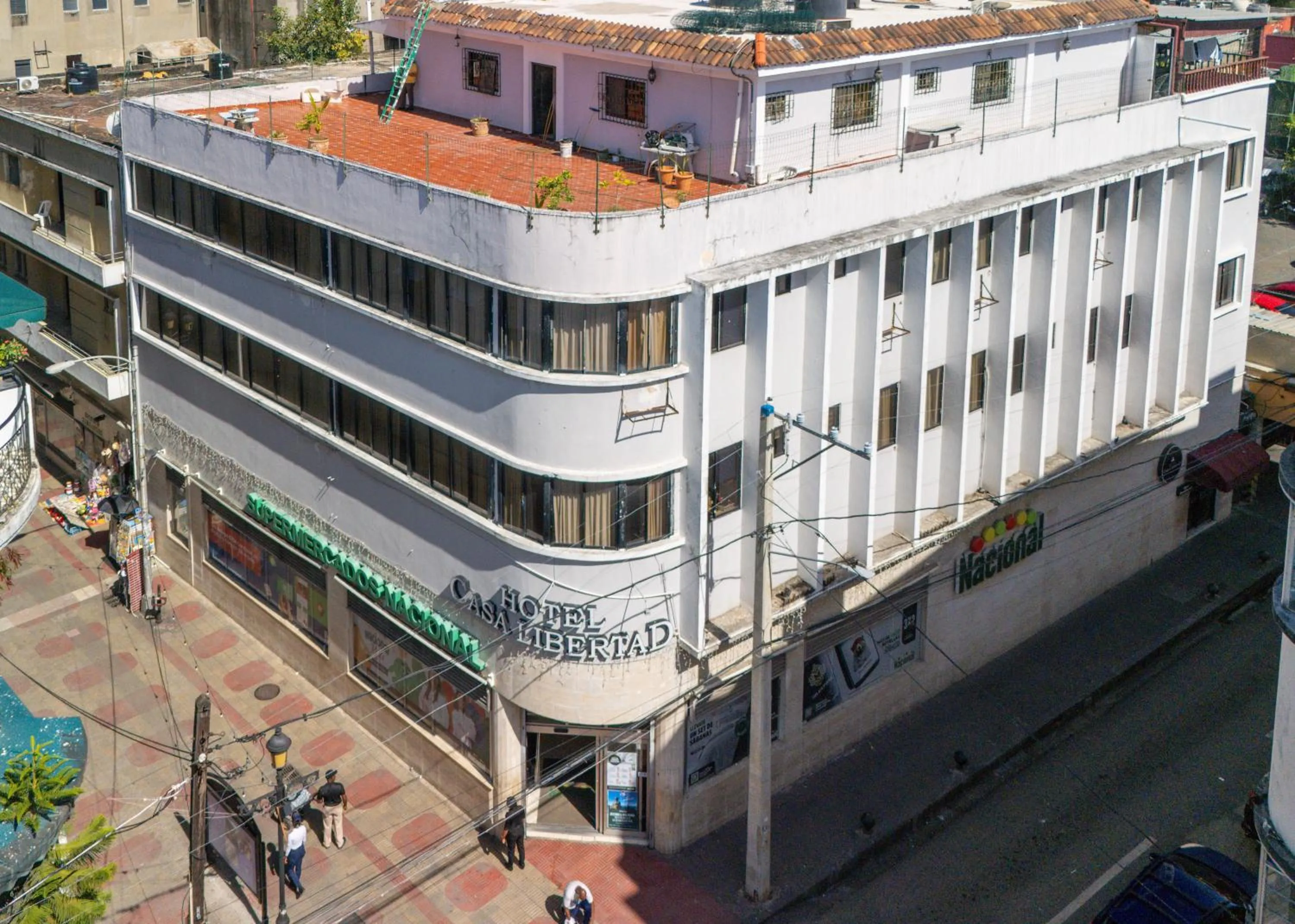 Hotel Libertad at historic main street