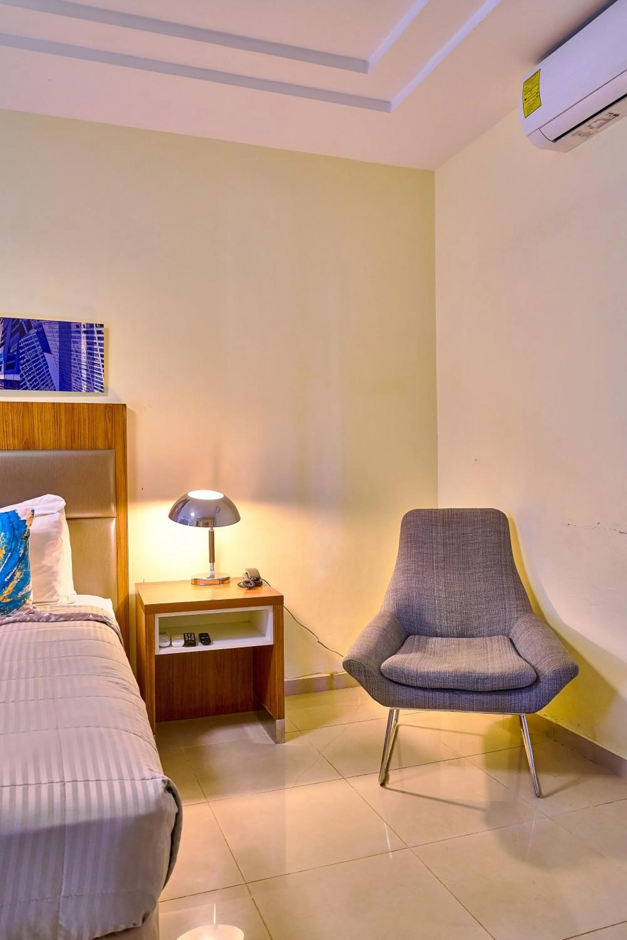 Bed in Hotel Libertad at historic main street