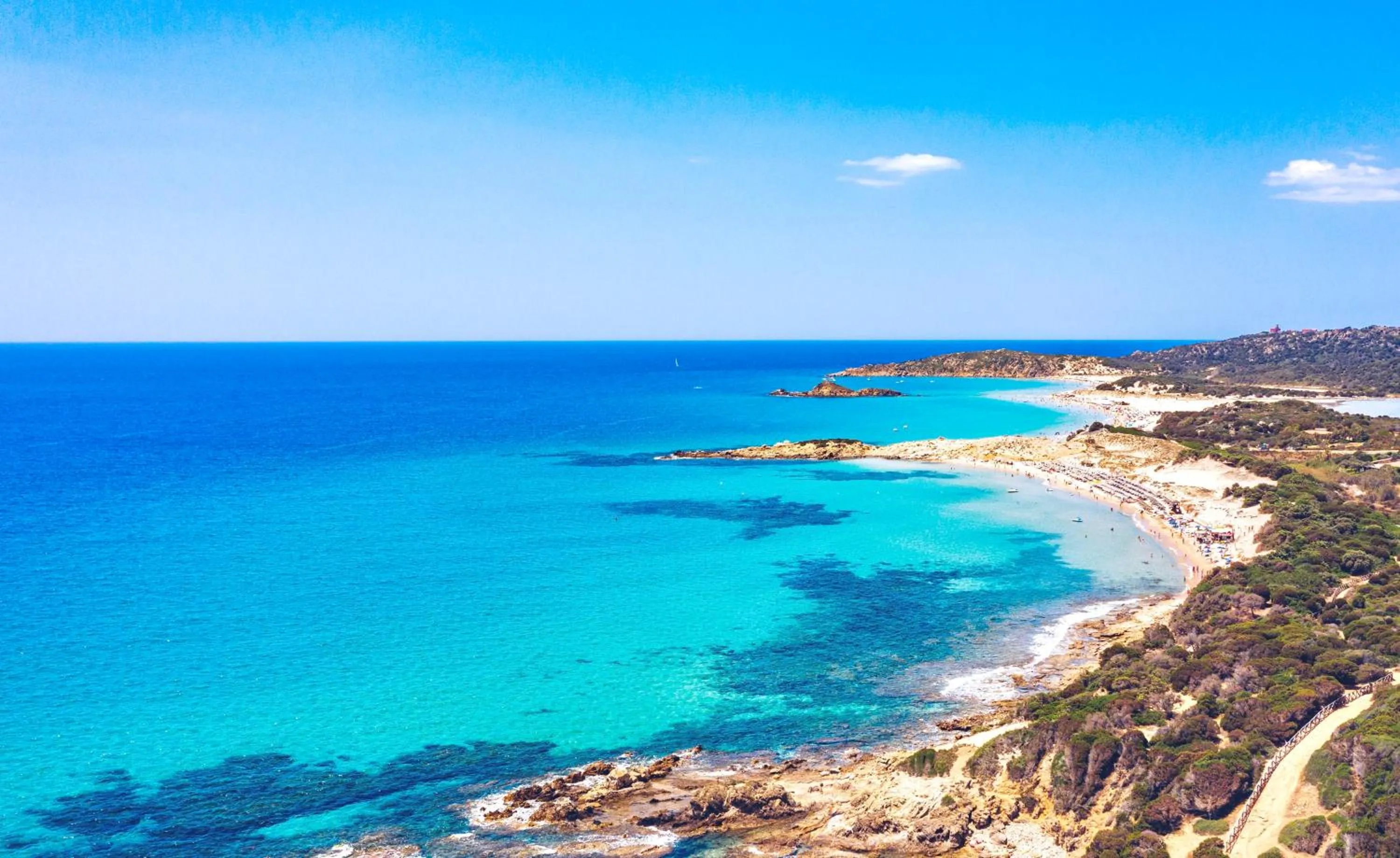 Beach in Baia delle Palme residence